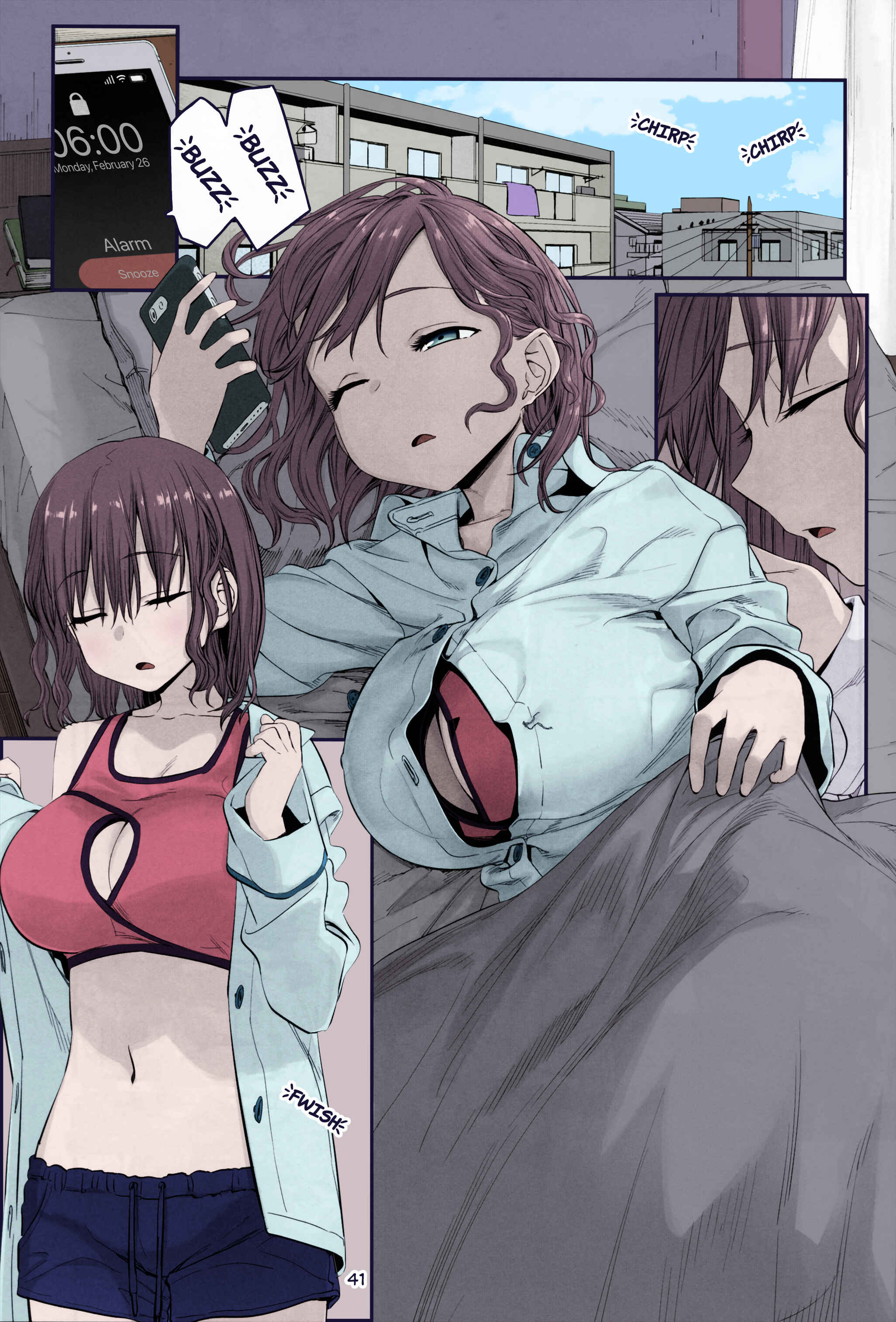 Page 7 Chapter 19 Getsuyoubi no Tawawa (Twitter Webcomic) (Fan Colored)