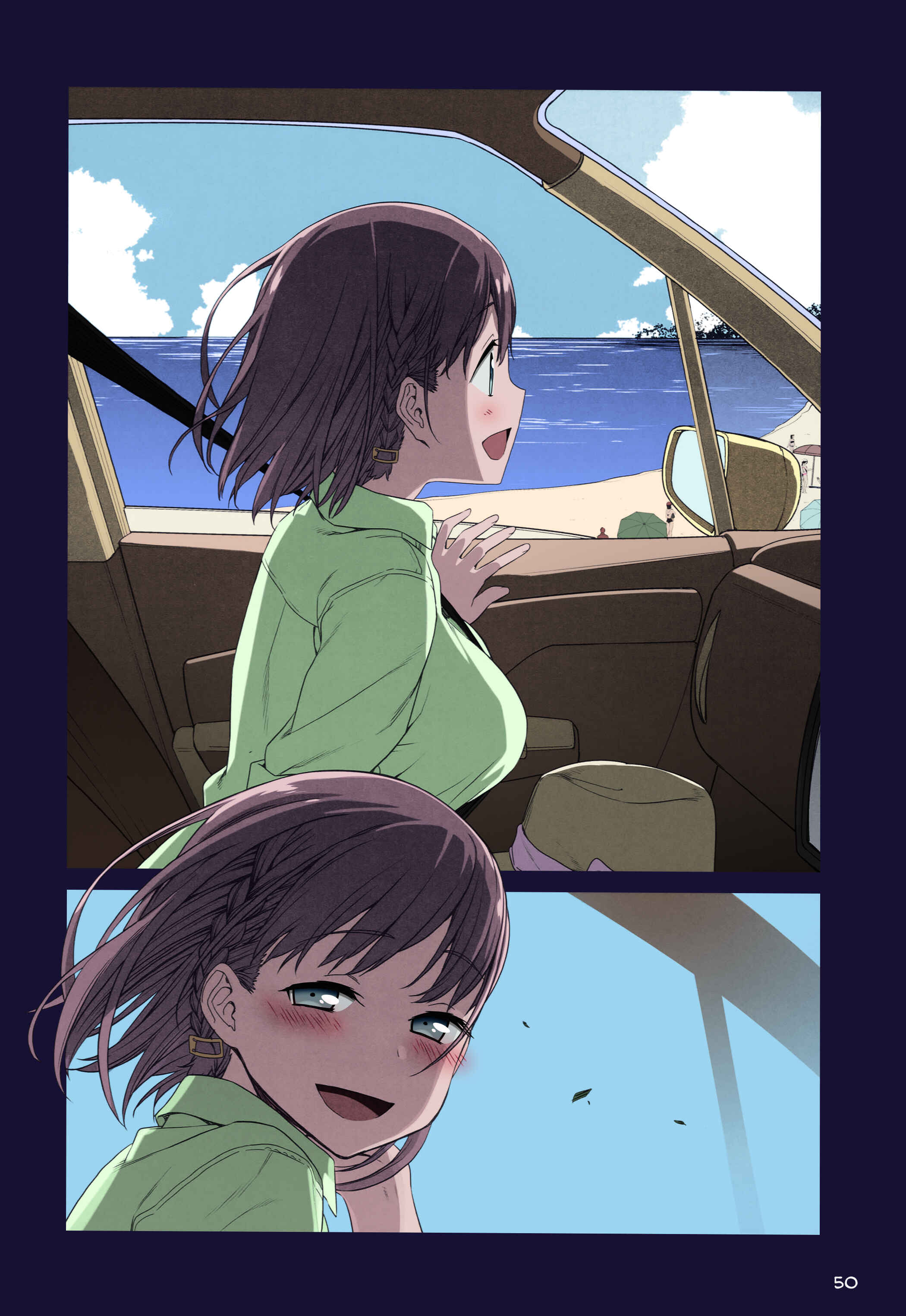 Page 14 Chapter 5 Getsuyoubi no Tawawa (Twitter Webcomic) (Fan Colored)
