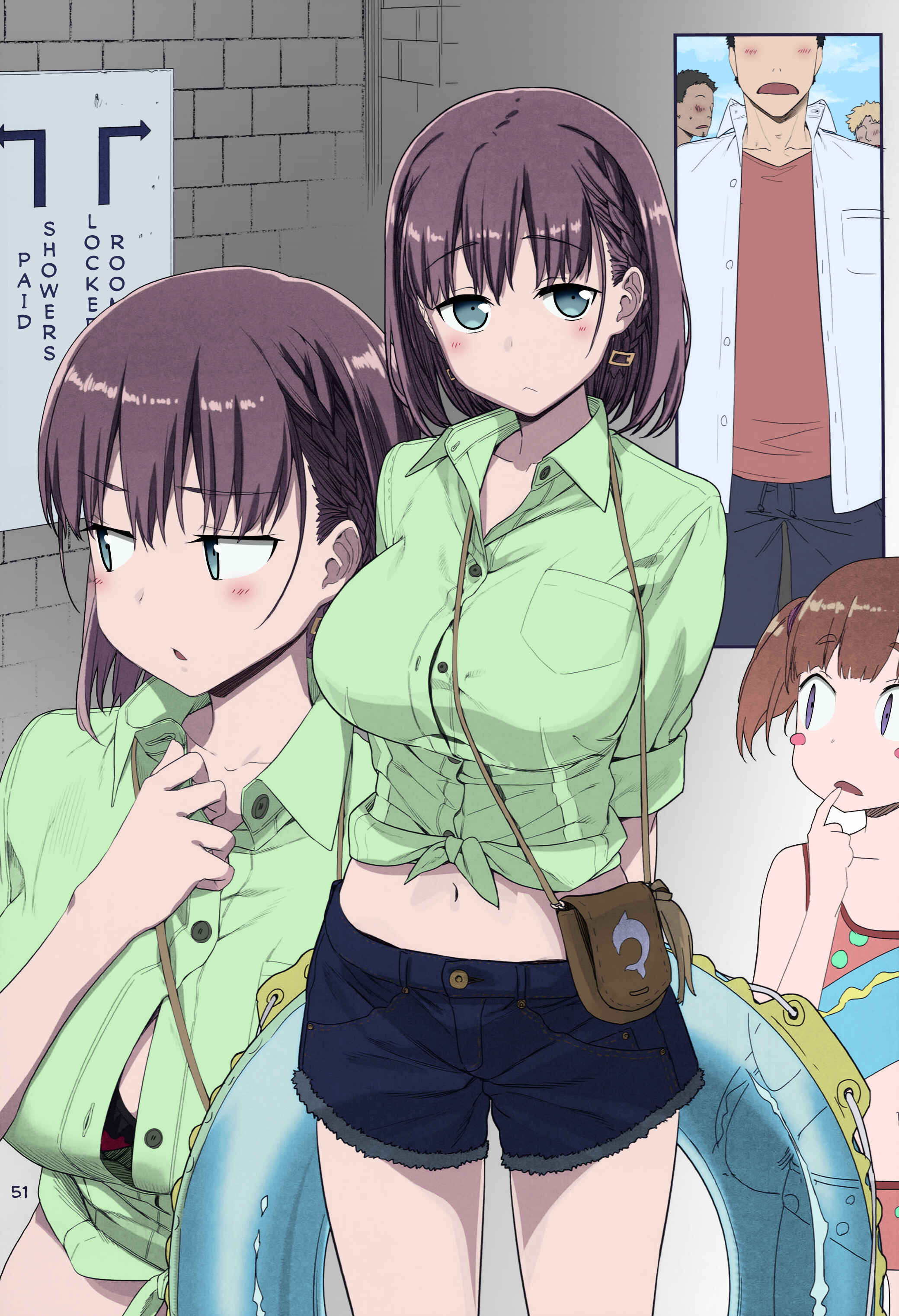 Page 15 Chapter 5 Getsuyoubi no Tawawa (Twitter Webcomic) (Fan Colored)
