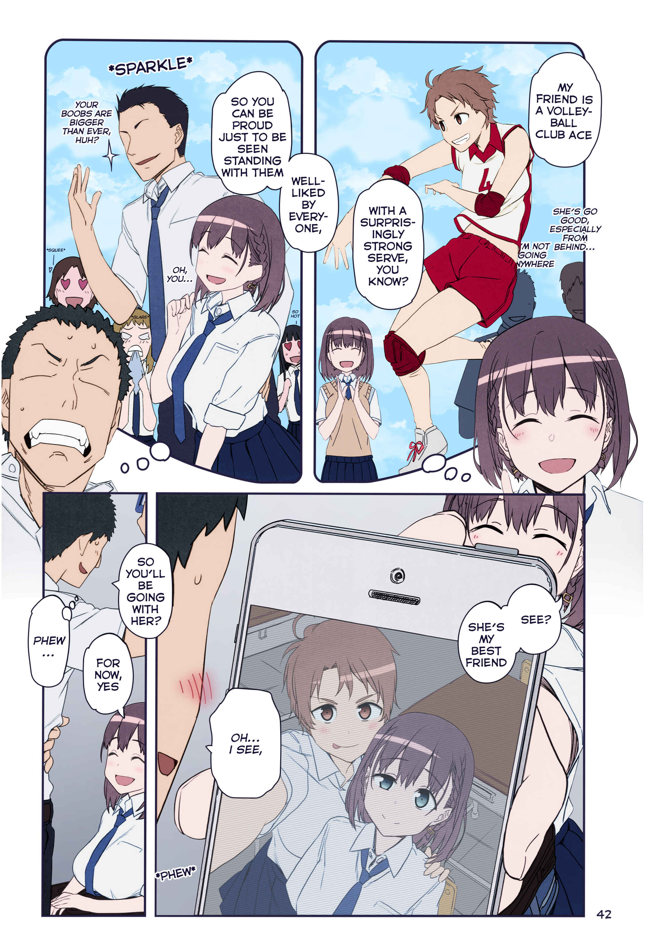 Page 6 Chapter 5 Getsuyoubi no Tawawa (Twitter Webcomic) (Fan Colored)