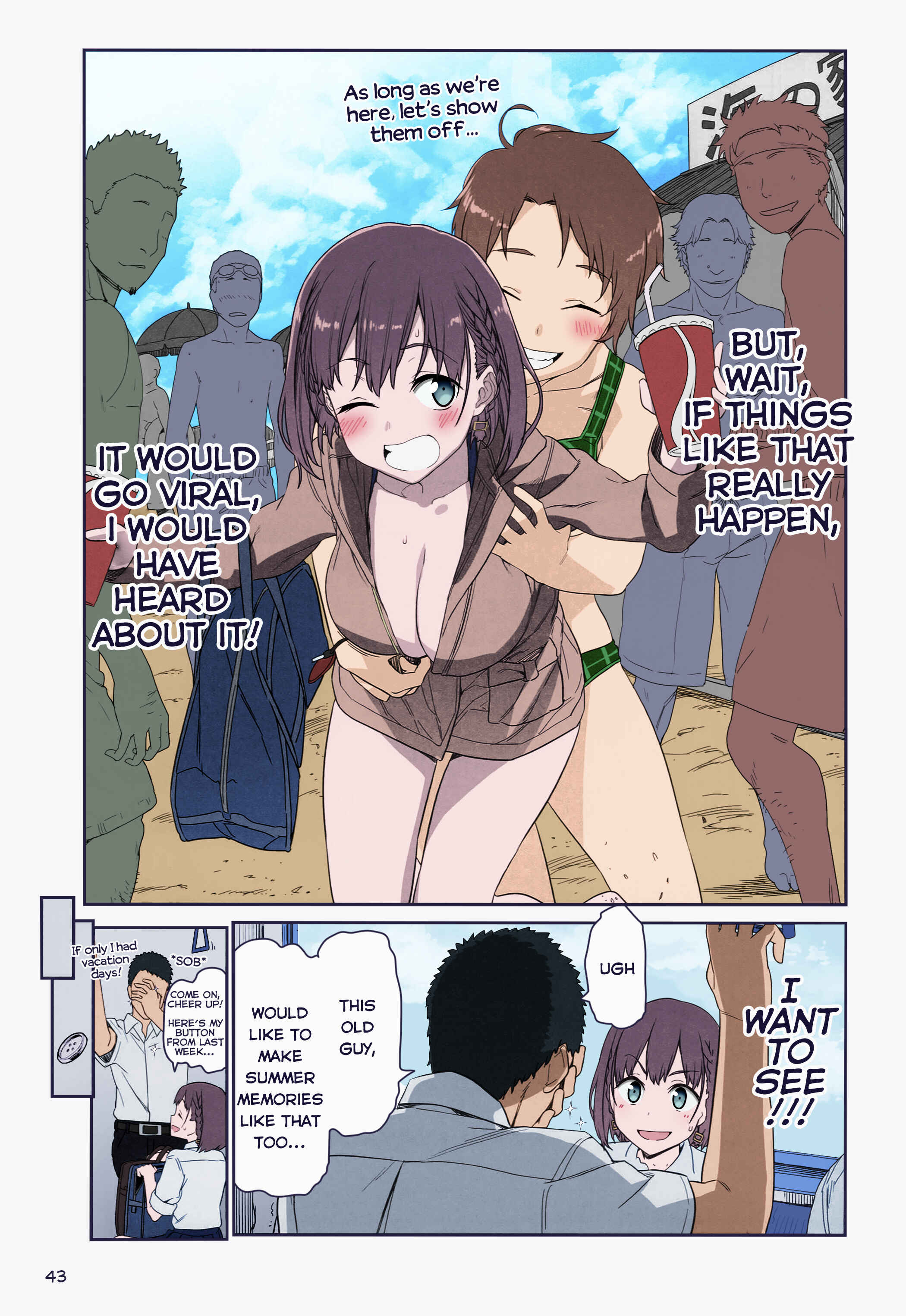 Page 7 Chapter 5 Getsuyoubi no Tawawa (Twitter Webcomic) (Fan Colored)