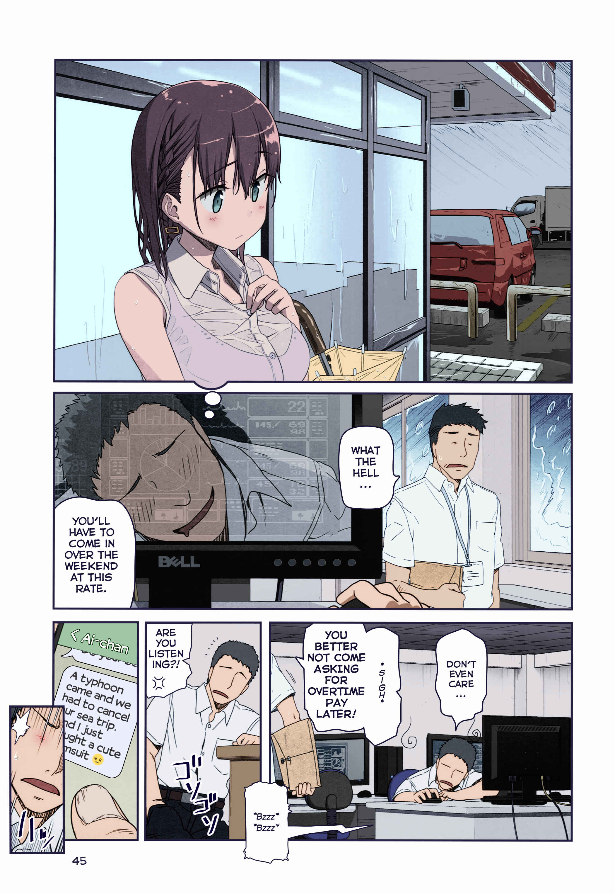 Page 9 Chapter 5 Getsuyoubi no Tawawa (Twitter Webcomic) (Fan Colored)