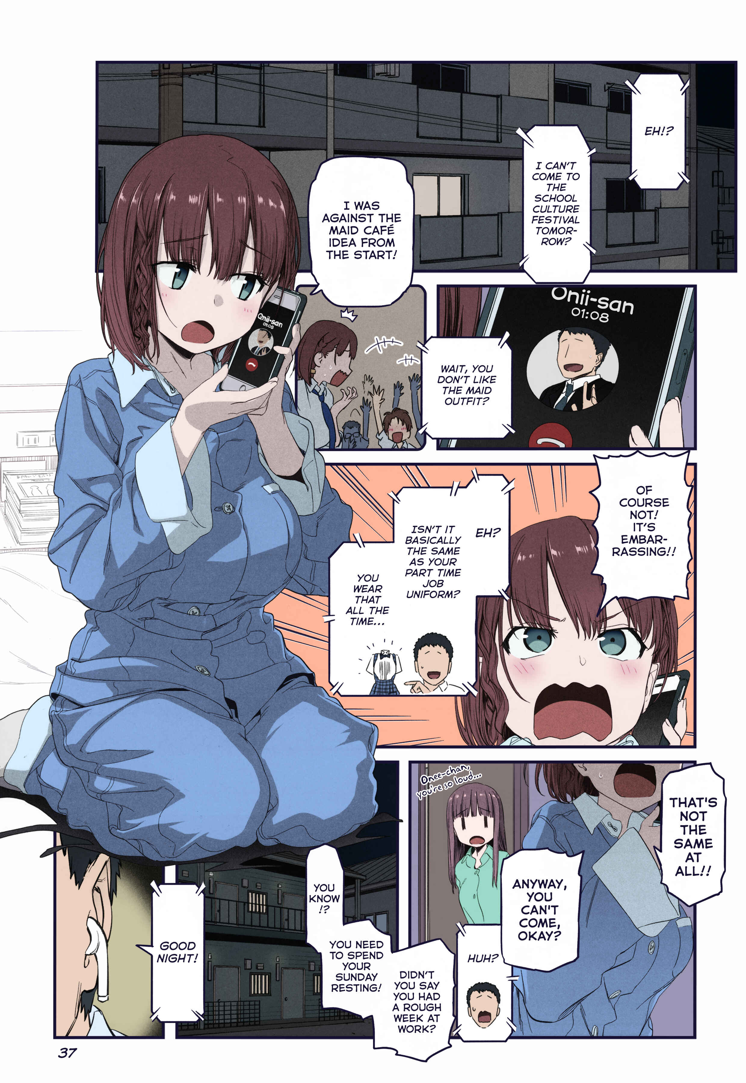 Page 2 Chapter 25 Getsuyoubi no Tawawa (Twitter Webcomic) (Fan Colored)
