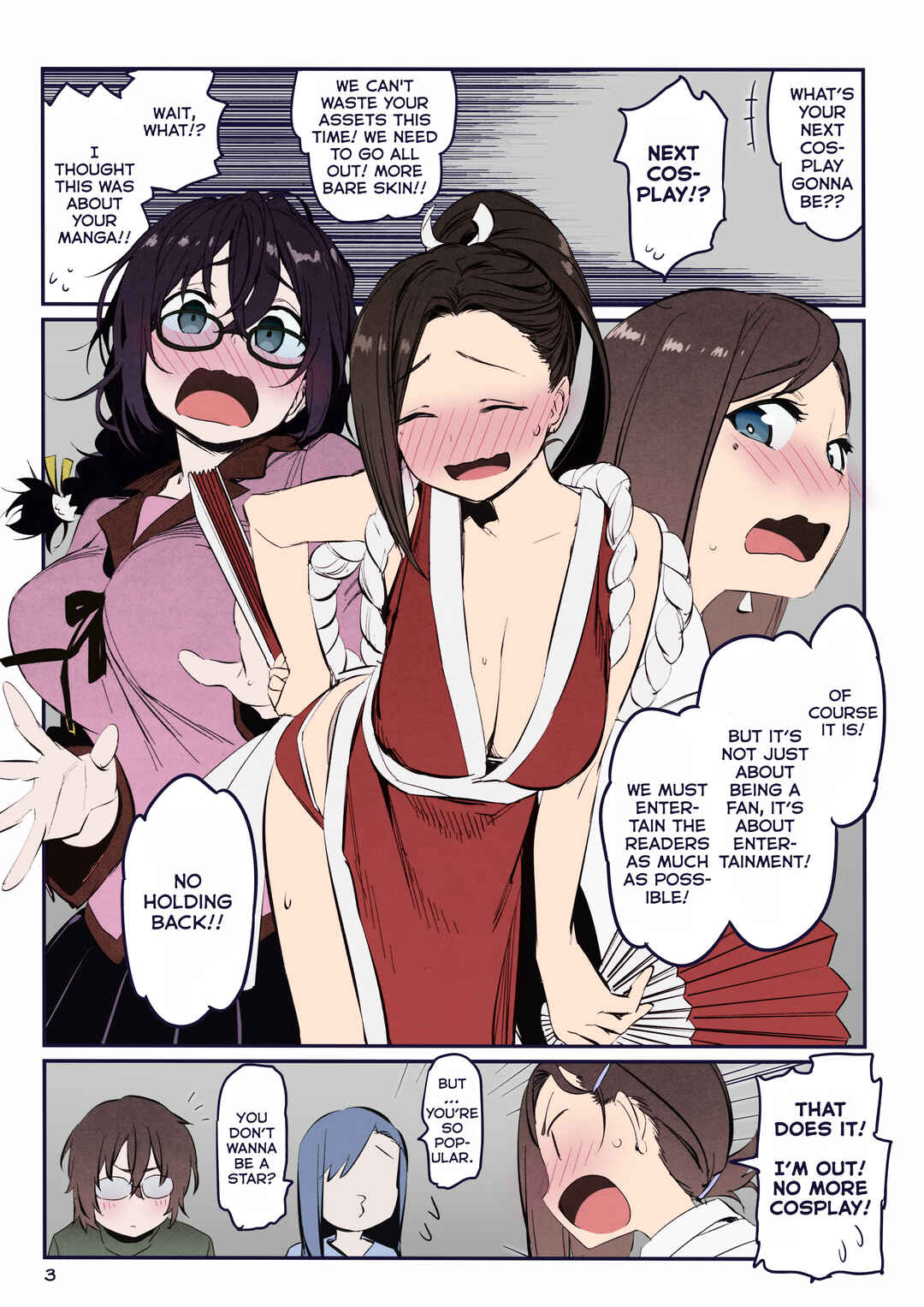 Page 3 Chapter 31 Getsuyoubi no Tawawa (Twitter Webcomic) (Fan Colored)