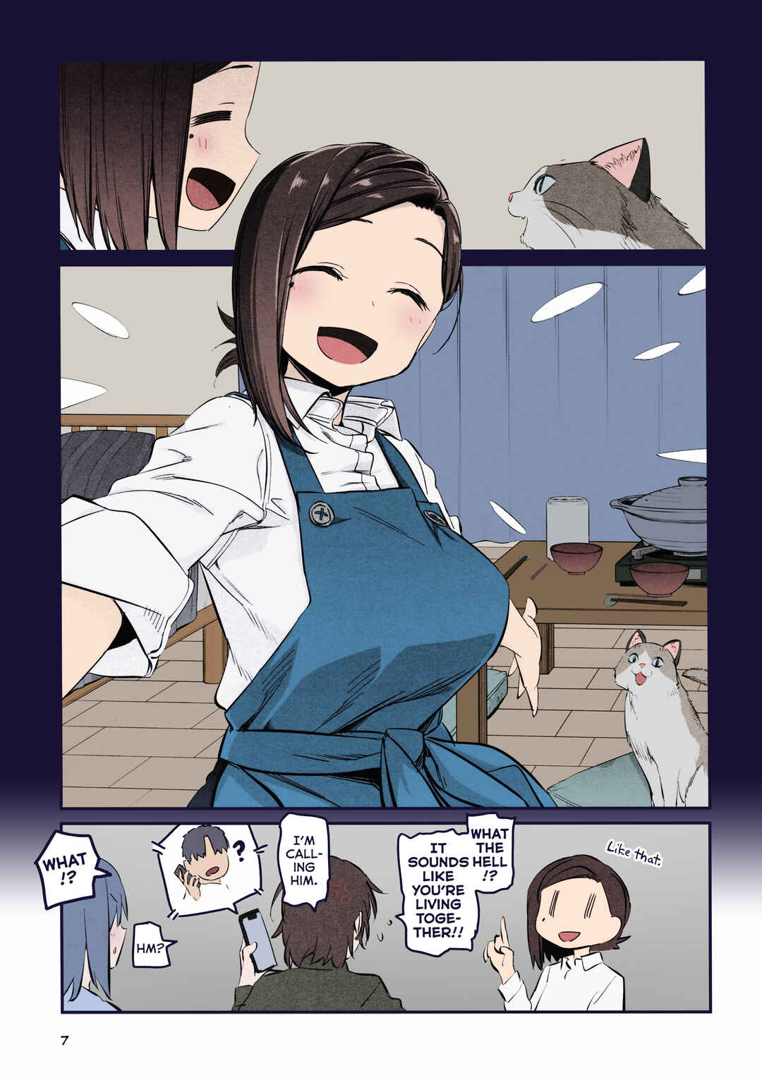 Page 7 Chapter 31 Getsuyoubi no Tawawa (Twitter Webcomic) (Fan Colored)