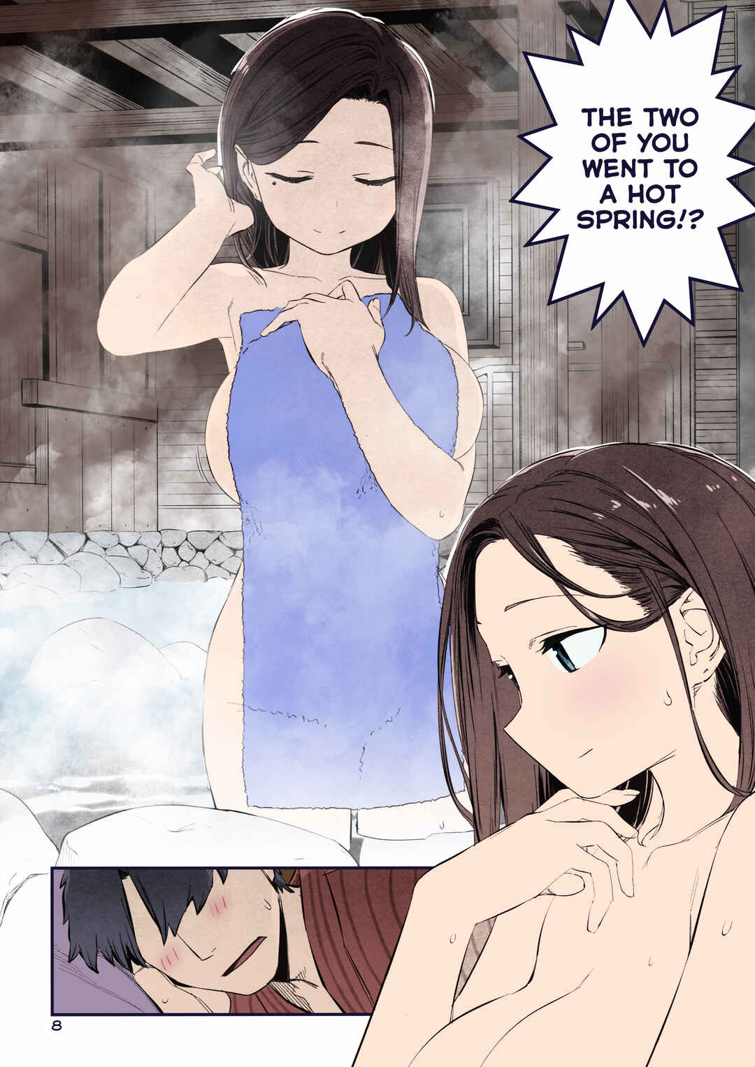 Page 8 Chapter 31 Getsuyoubi no Tawawa (Twitter Webcomic) (Fan Colored)