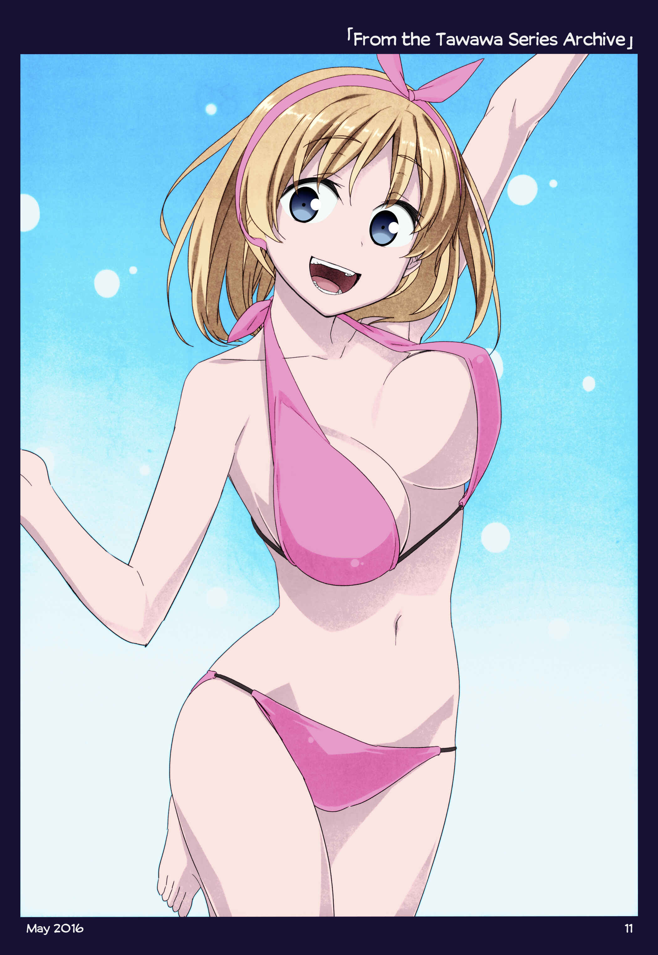 Page 11 Chapter 3 Getsuyoubi no Tawawa (Twitter Webcomic) (Fan Colored)