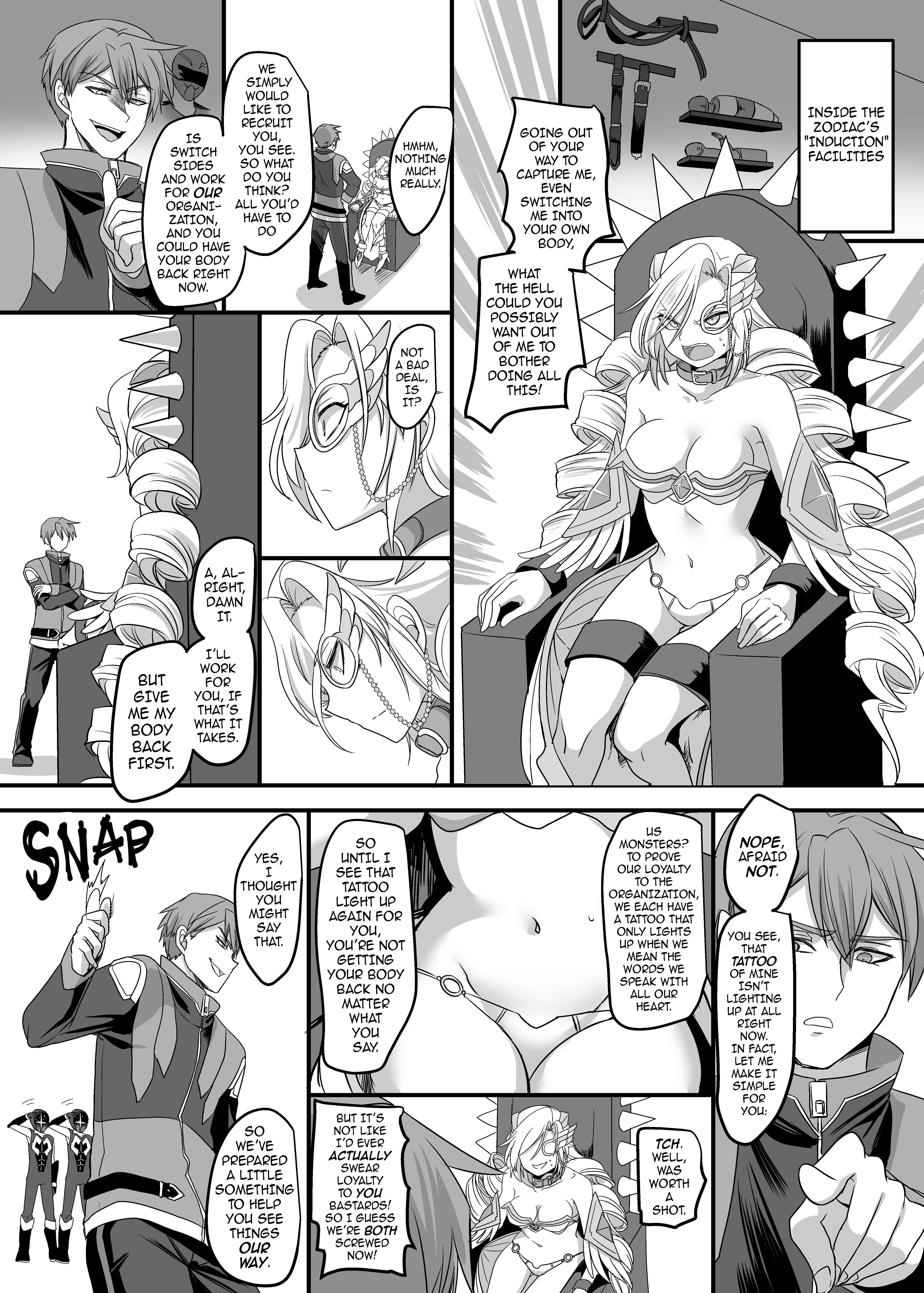 Page 9 Chapter Unknown_270c Juunishin Tiger Red ~Otosare Yuganda Seigi no Yukukata~