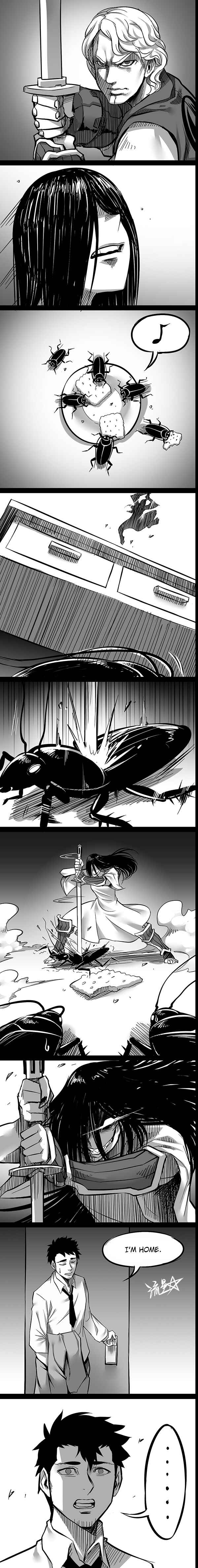 Page 4 Chapter 3 1/6 Sadako In My Home