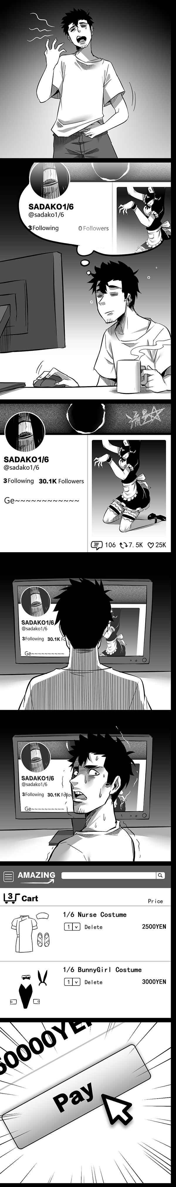 Page 2 Chapter 7 1/6 Sadako In My Home