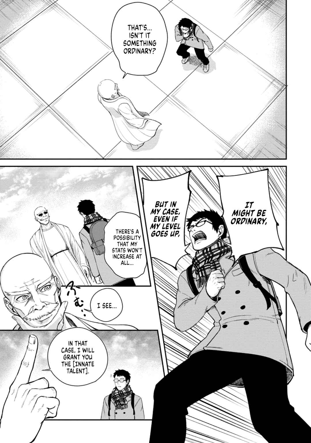 Page 5 Chapter 1.2 Tensei Shitara Sainou ga Atta Ken ~Isekai Itte mo Doryoku Suru~