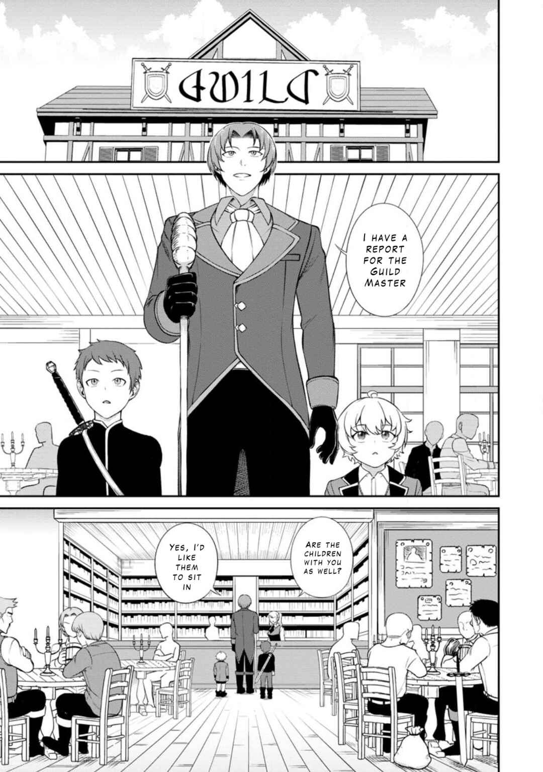Page 1 Chapter 4.1 Tensei Shitara Sainou ga Atta Ken ~Isekai Itte mo Doryoku Suru~