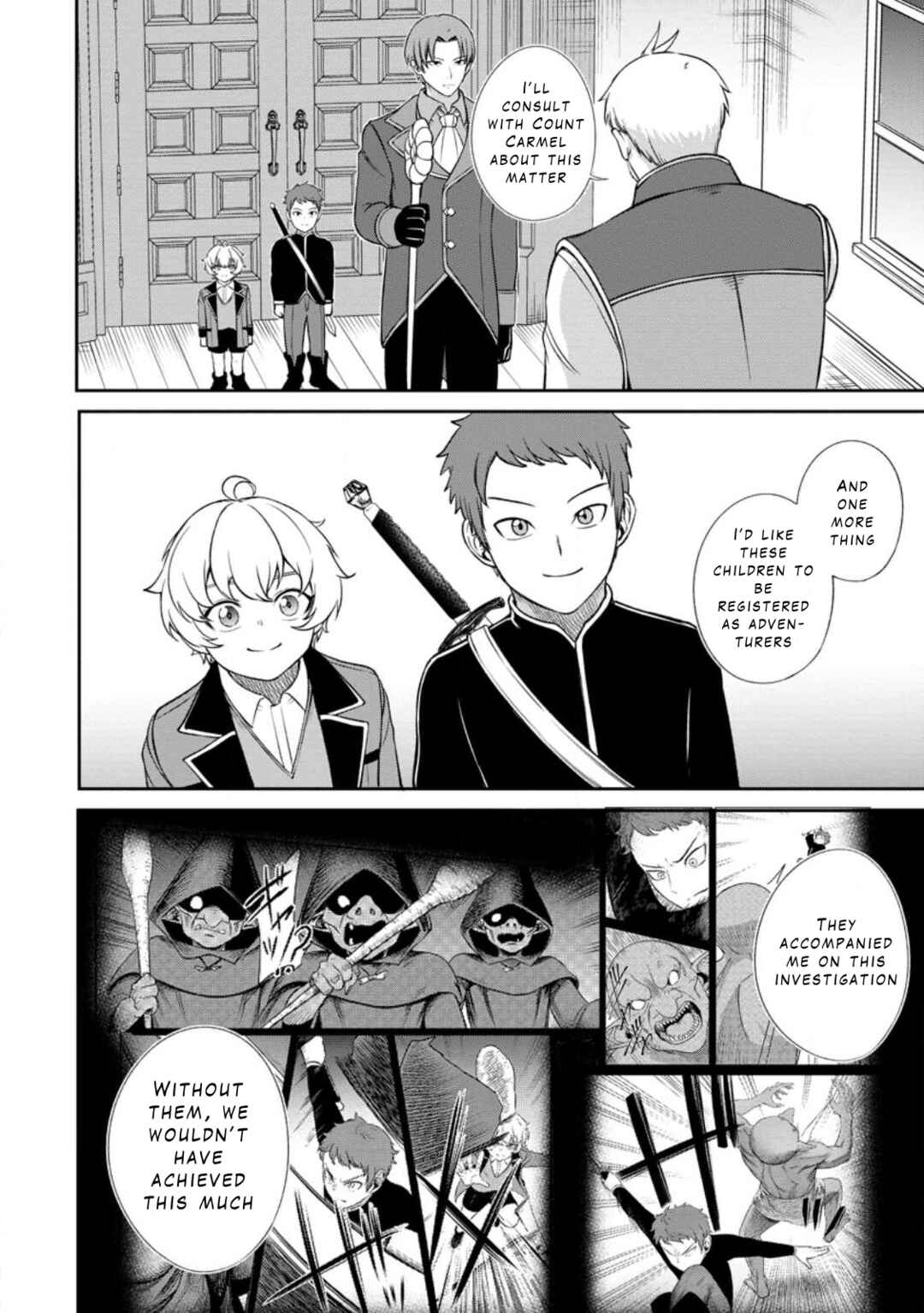 Page 4 Chapter 4.1 Tensei Shitara Sainou ga Atta Ken ~Isekai Itte mo Doryoku Suru~