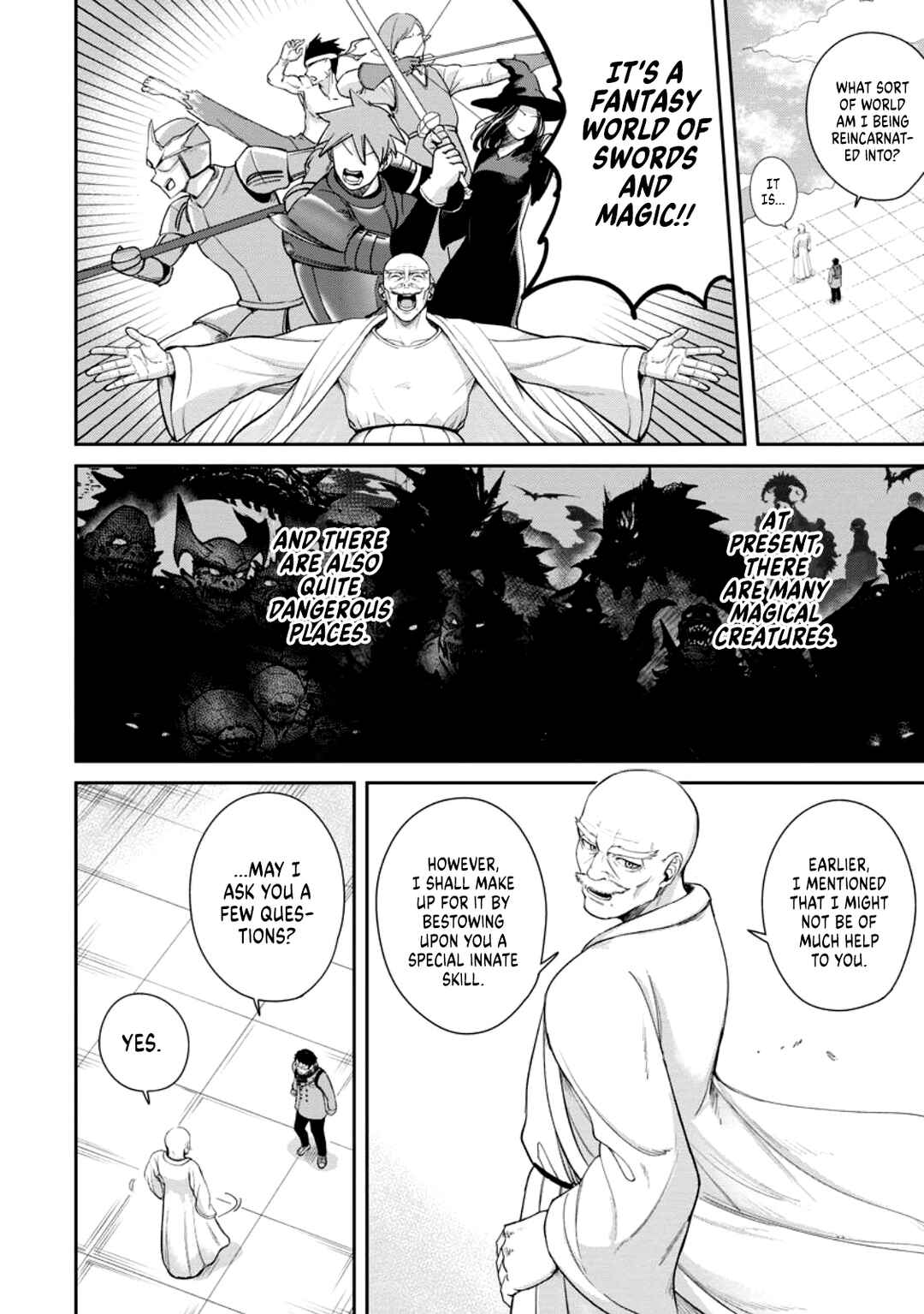 Page 12 Chapter 1.1 Tensei Shitara Sainou ga Atta Ken ~Isekai Itte mo Doryoku Suru~
