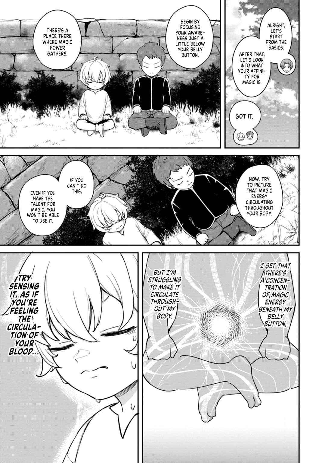 Page 7 Chapter 1.3 Tensei Shitara Sainou ga Atta Ken ~Isekai Itte mo Doryoku Suru~
