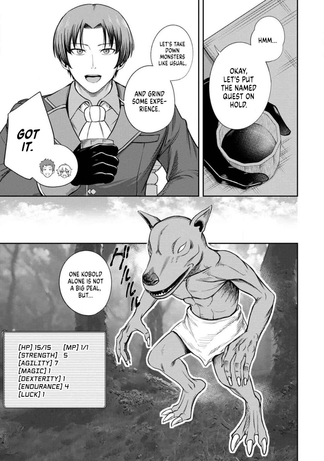 Page 11 Chapter 3.1 Tensei Shitara Sainou ga Atta Ken ~Isekai Itte mo Doryoku Suru~