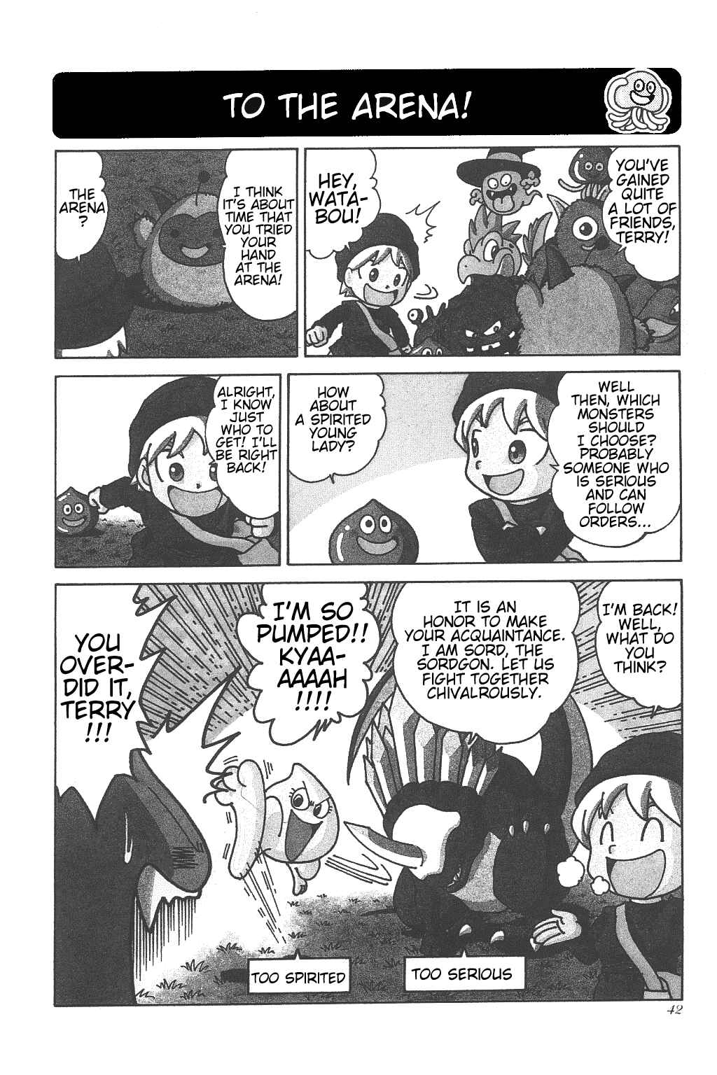 Page 2 Chapter 3 1P Comic Dragon Quest Monsters: Terrys Wonderland