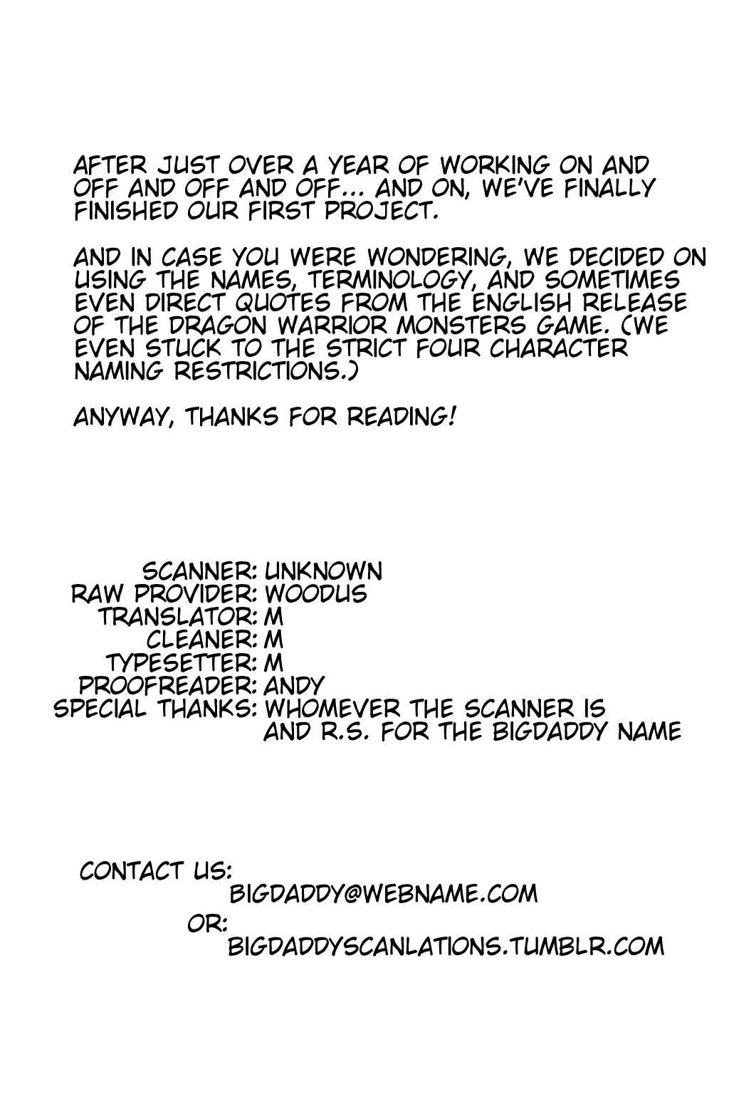 Page 12 Chapter 5.5 1P Comic Dragon Quest Monsters: Terrys Wonderland