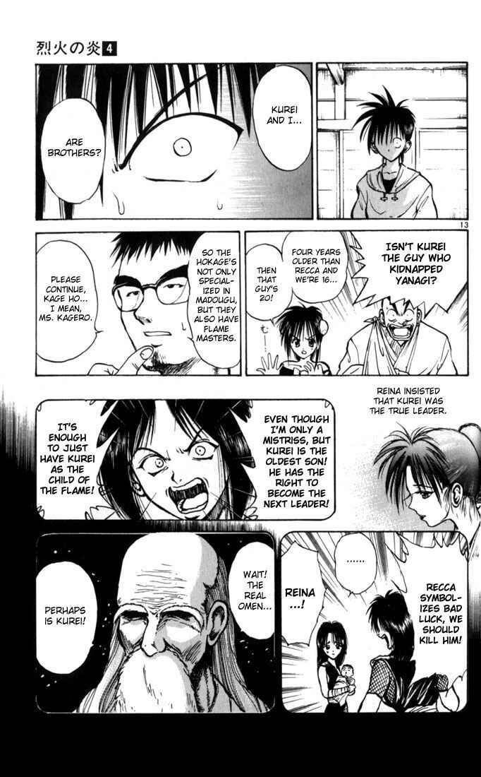Page 12 Chapter 38 Flame of Recca