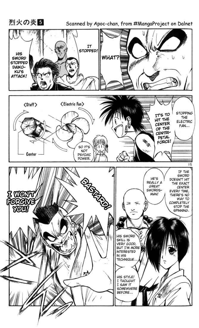 Page 14 Chapter 45 Flame of Recca