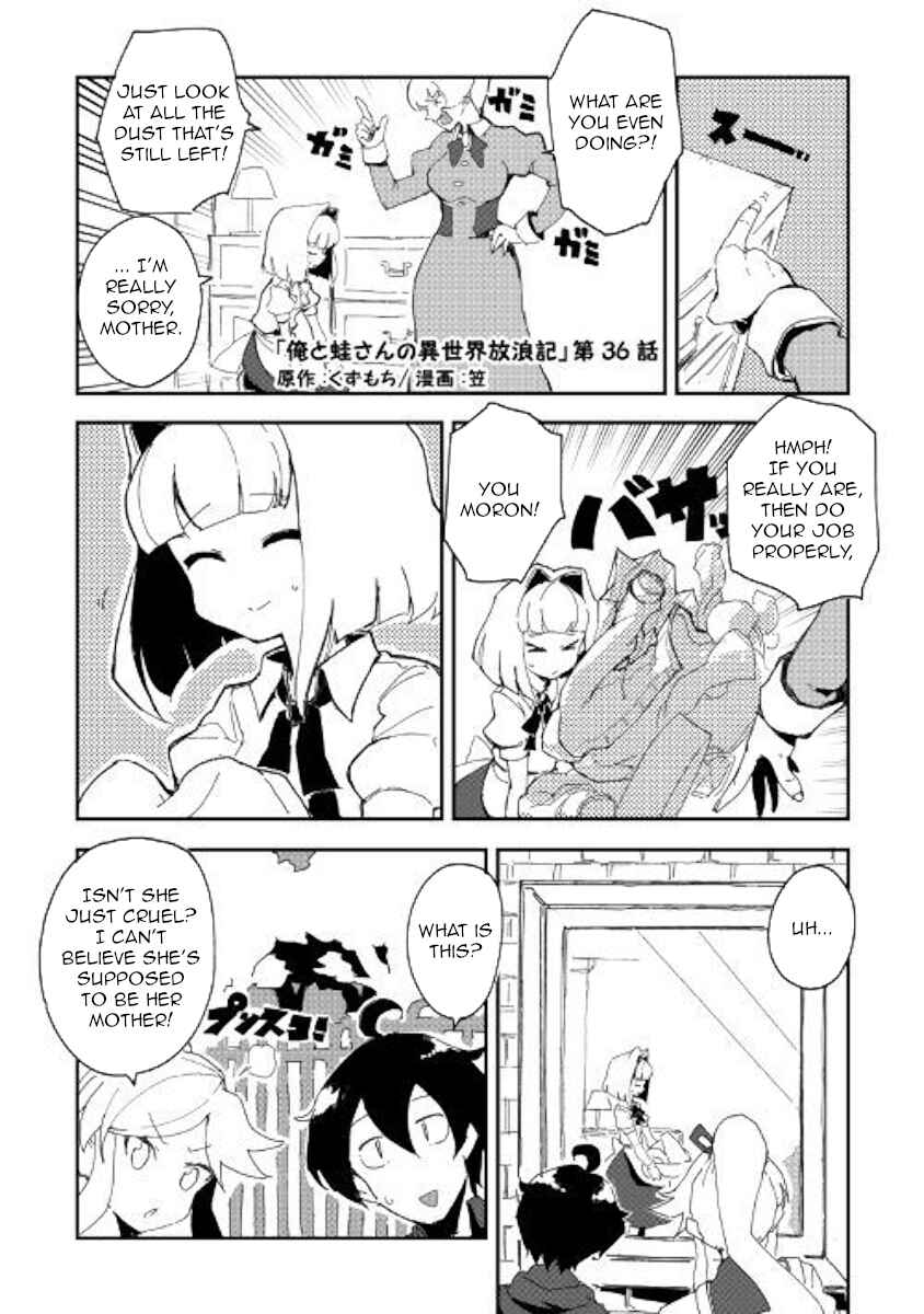Page 1 Chapter 36 Ore to Kawazu-san no Isekai Hourouki