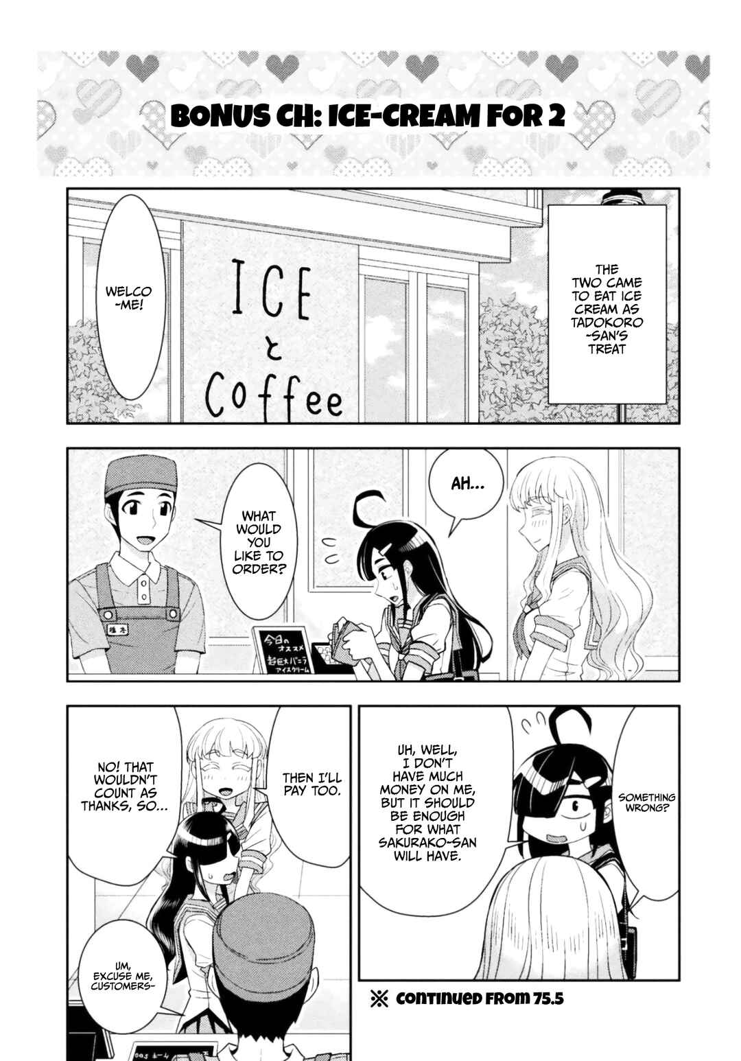 Page 1 Chapter 81.5 Tadokoro-san