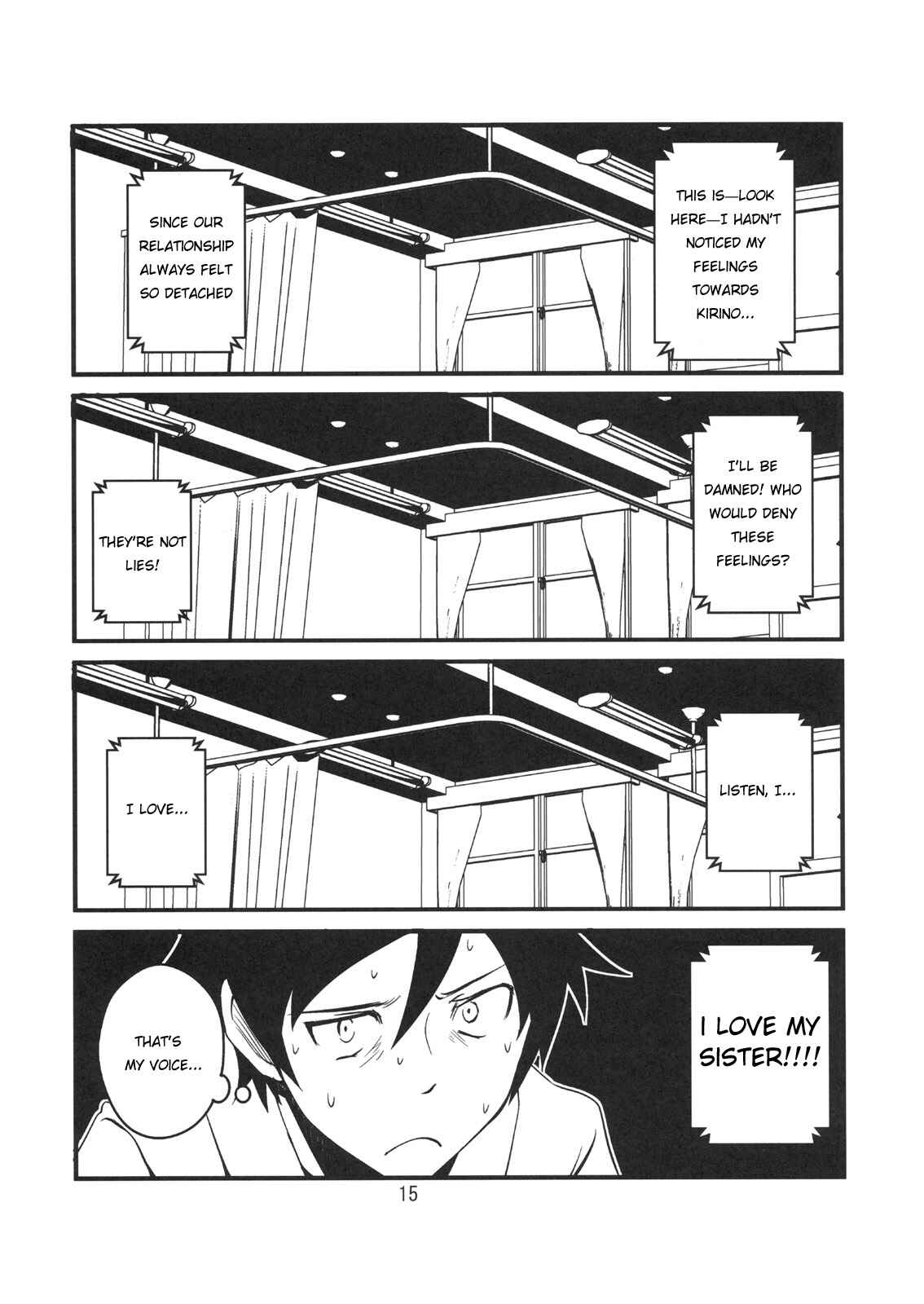 Page 14 Chapter 1 Ore no Imouto ga Konna ni Kawaii Wake ga Nai - Brocon Imouto ga Tada Hitasura Ani to Ichaicha Shitai Hon (Doujinshi)