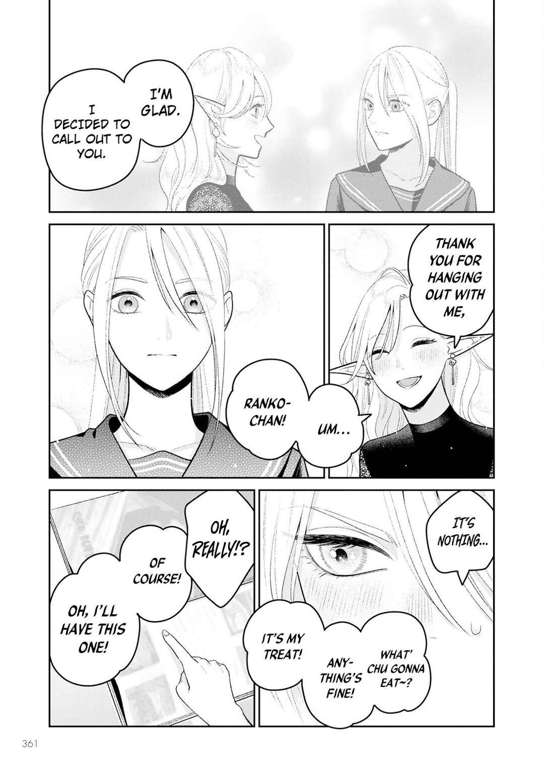 Page 18 Chapter 5 Miboujin Elf no Kanamori-san