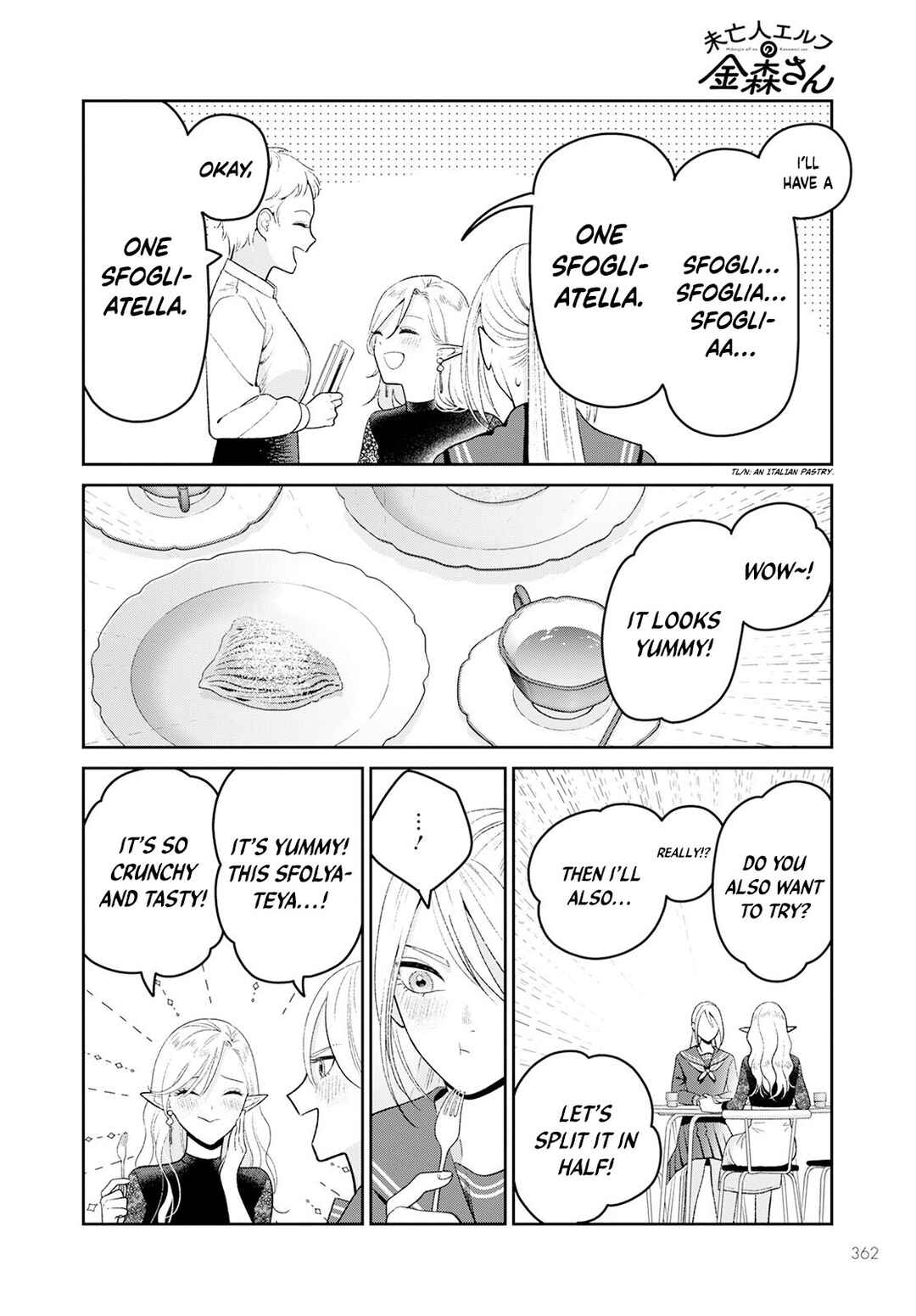 Page 19 Chapter 5 Miboujin Elf no Kanamori-san