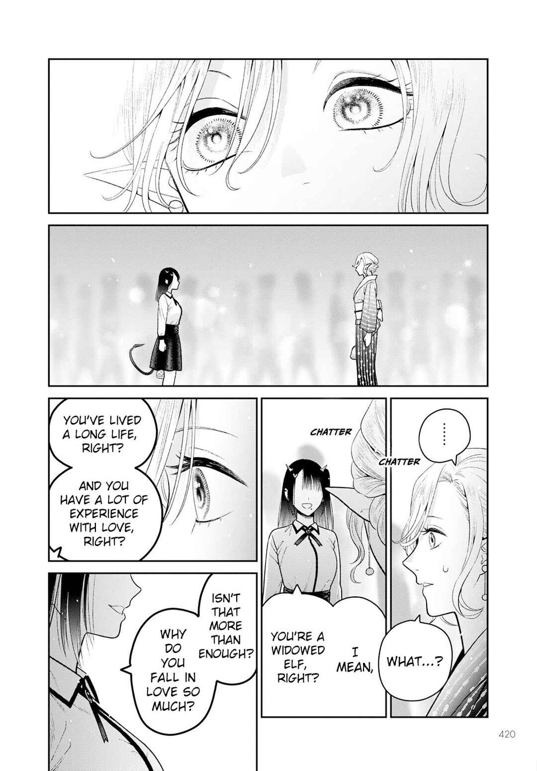 Page 17 Chapter 6 Miboujin Elf no Kanamori-san