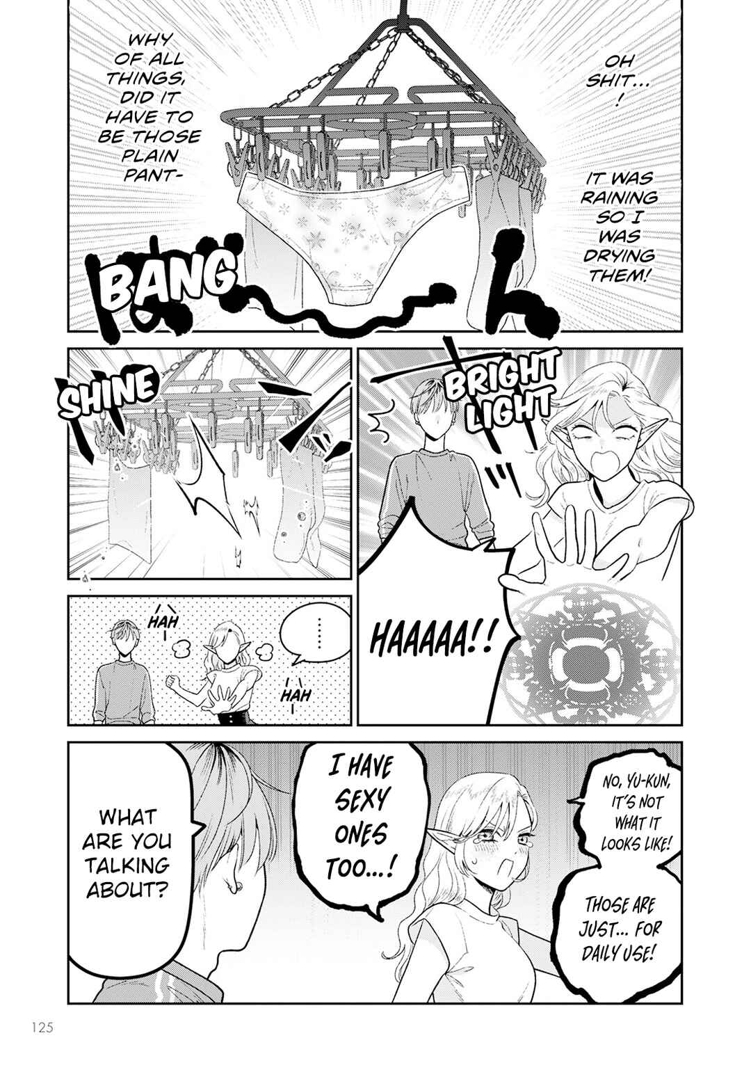 Page 10 Chapter 7 Miboujin Elf no Kanamori-san