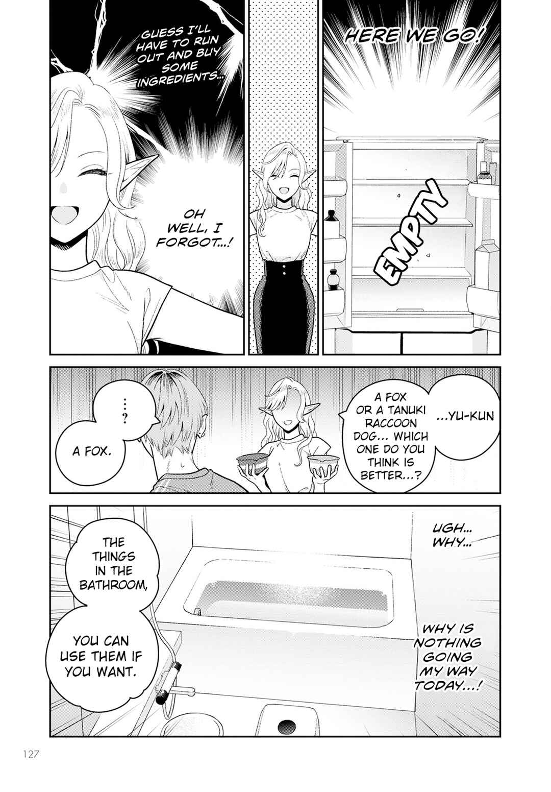 Page 12 Chapter 7 Miboujin Elf no Kanamori-san