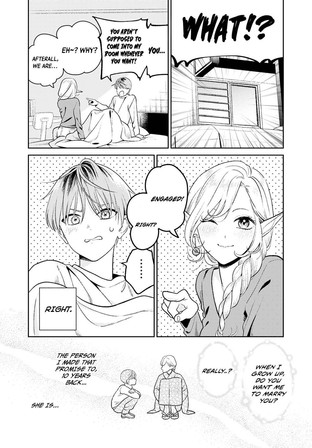 Page 5 Chapter 2 Miboujin Elf no Kanamori-san