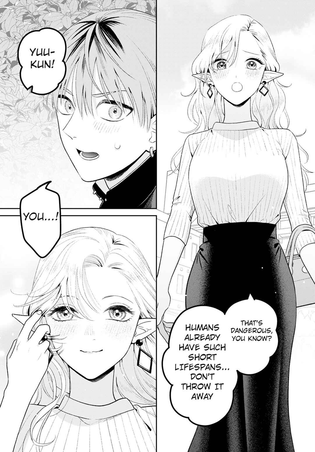 Page 13 Chapter 3 Miboujin Elf no Kanamori-san