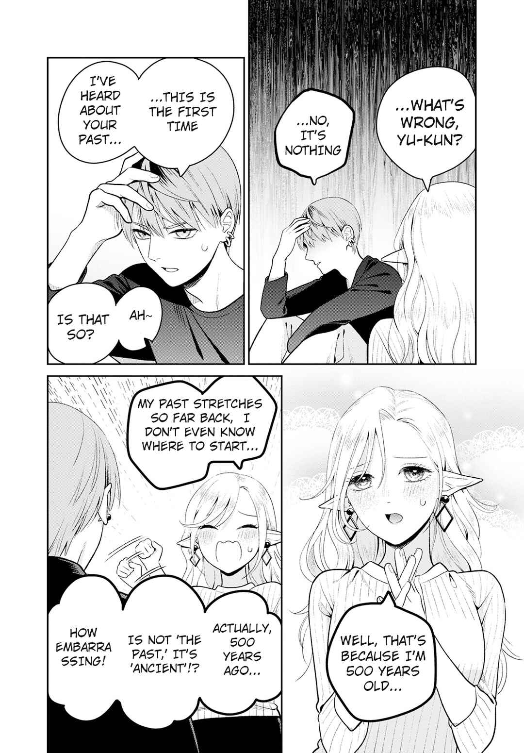 Page 18 Chapter 3 Miboujin Elf no Kanamori-san