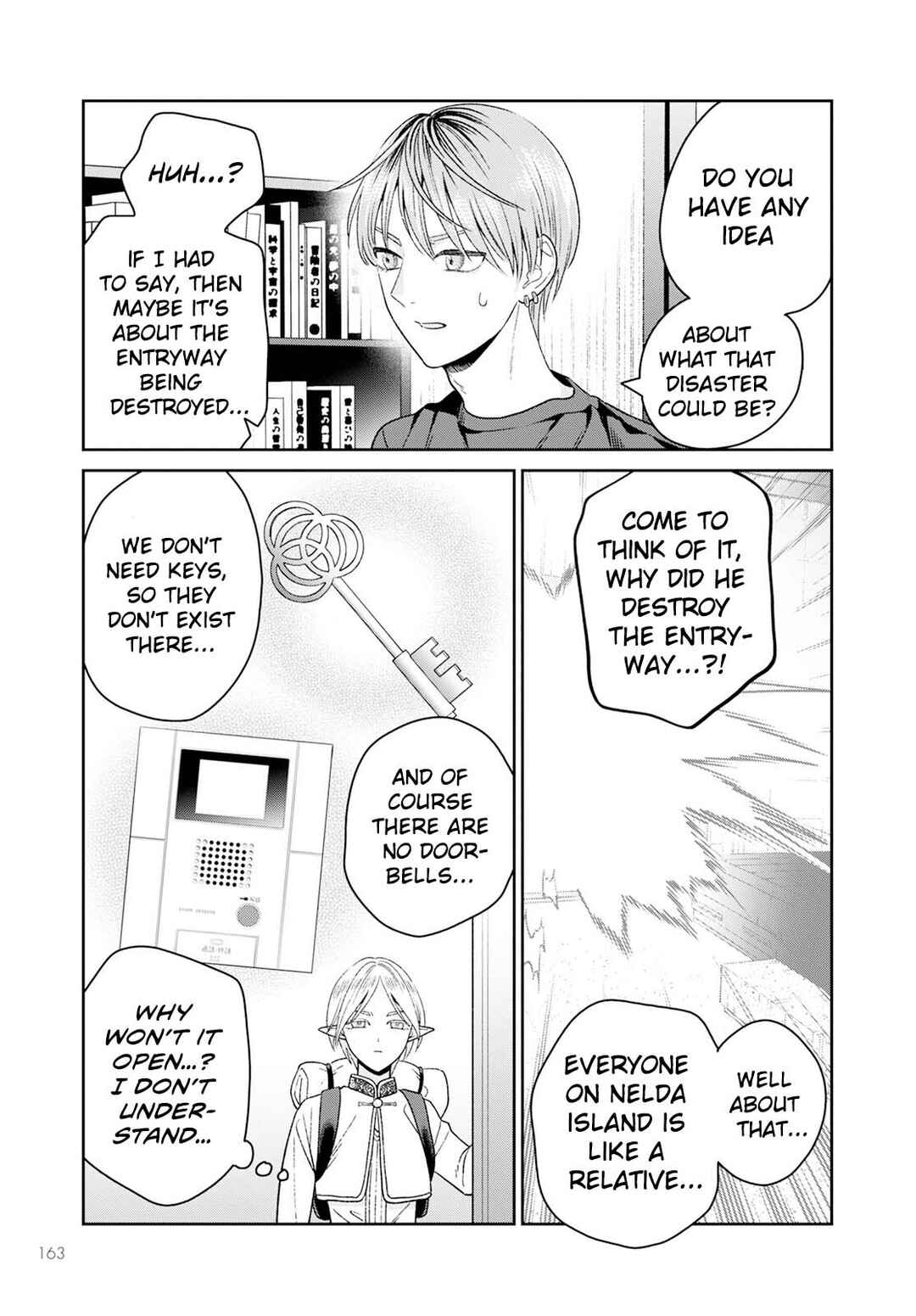 Page 12 Chapter 8 Miboujin Elf no Kanamori-san