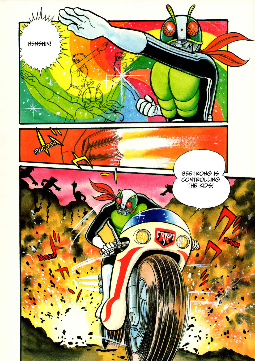 Page 9 Chapter 8 Kamen Rider (Televi Magazine Version)