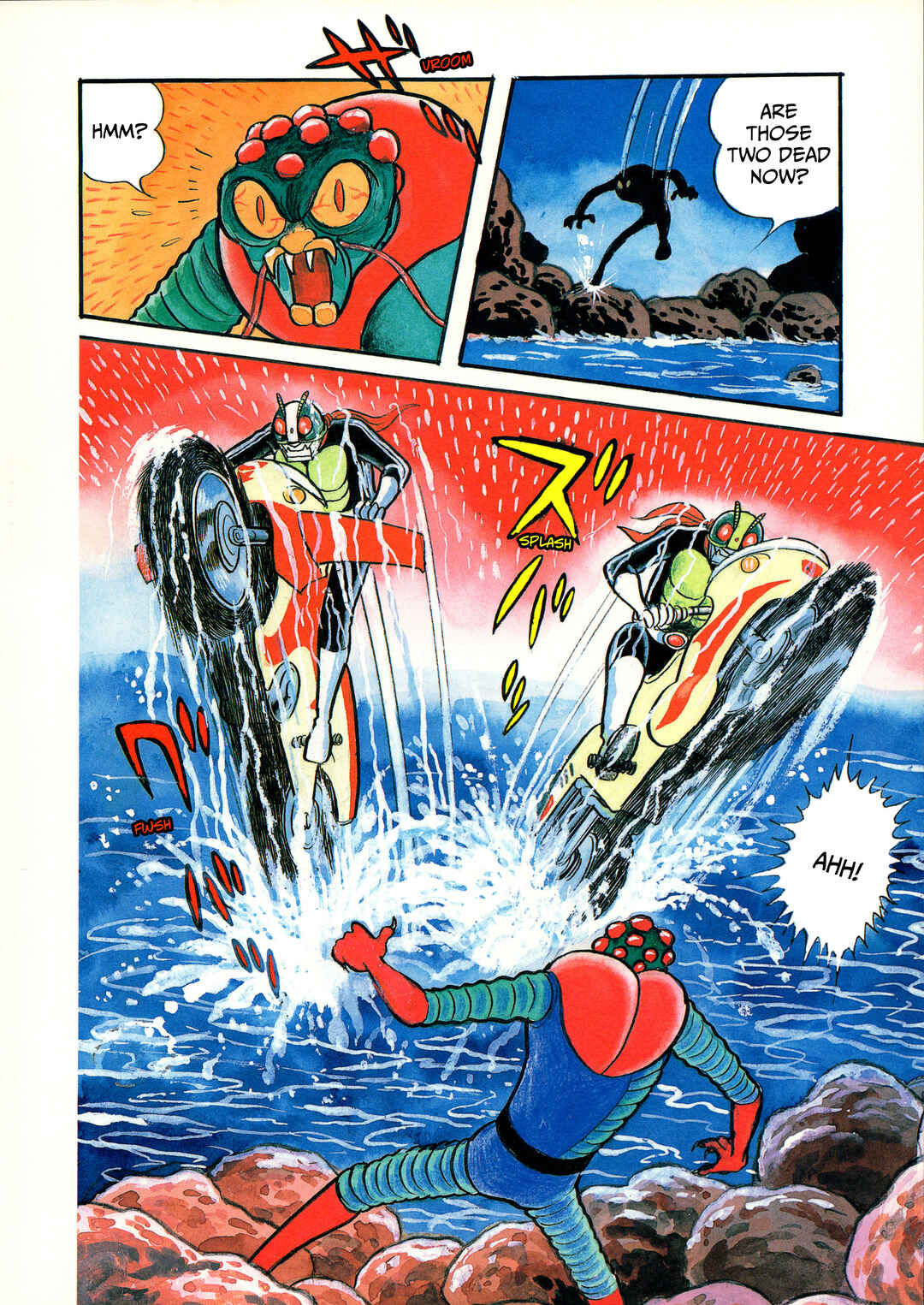 Page 10 Chapter 11 Kamen Rider (Televi Magazine Version)