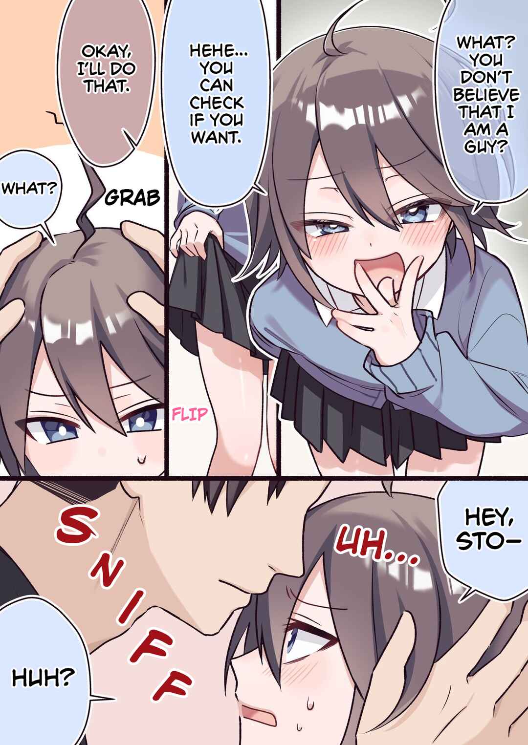 Page 1 Chapter Unknown_6a10 Otokonoko to Hanbetsu HouHou