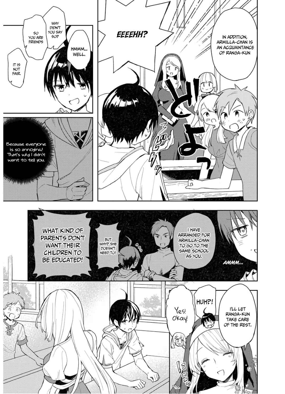 Page 4 Chapter 3.1 Shitennou Sai Jakudatta Ore. Tensei Shitanode Heionna Seikatsu wo Nozomu