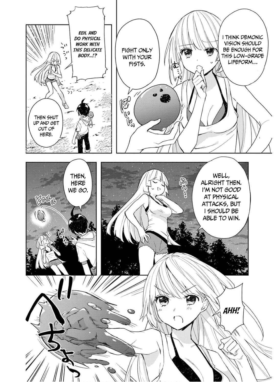 Page 4 Chapter 3.2 Shitennou Sai Jakudatta Ore. Tensei Shitanode Heionna Seikatsu wo Nozomu