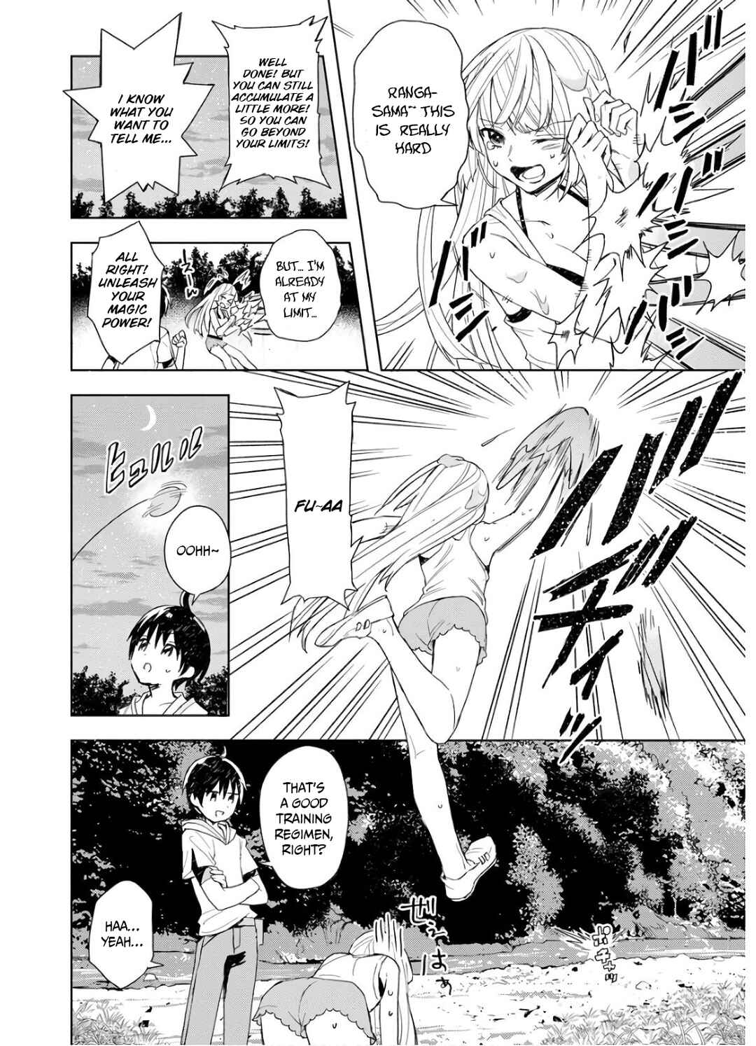 Page 8 Chapter 3.2 Shitennou Sai Jakudatta Ore. Tensei Shitanode Heionna Seikatsu wo Nozomu