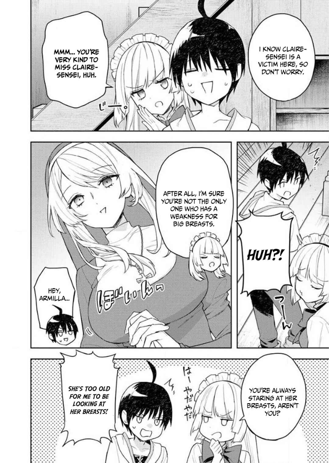 Page 8 Chapter 9 Shitennou Sai Jakudatta Ore. Tensei Shitanode Heionna Seikatsu wo Nozomu