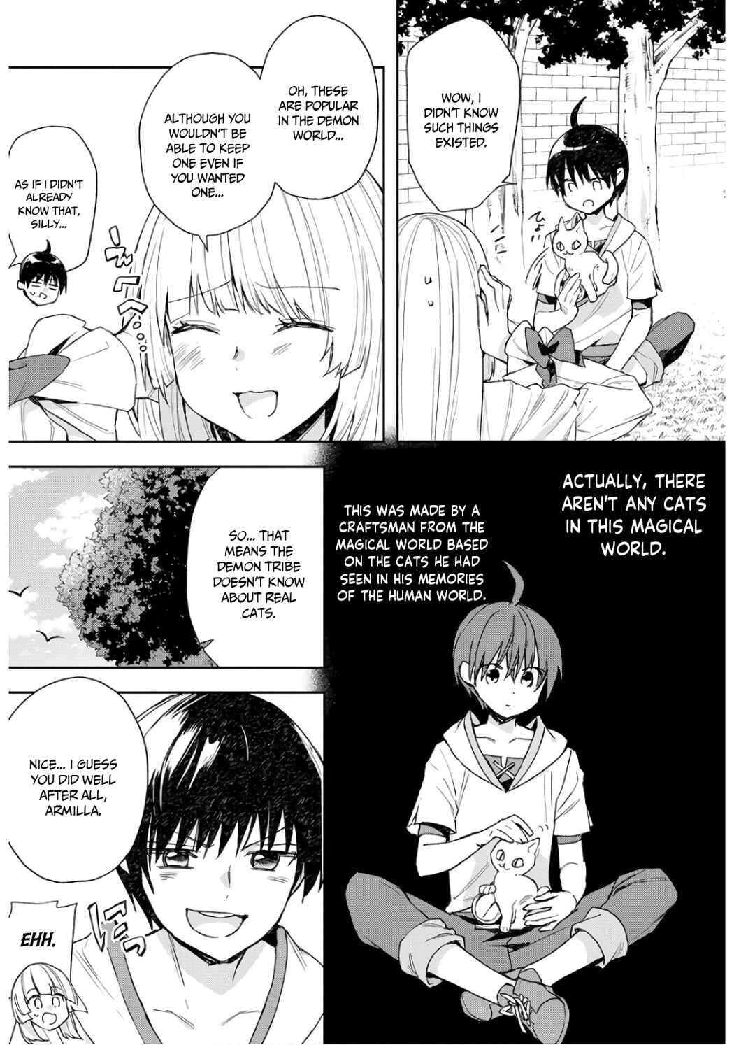 Page 7 Chapter 6 Shitennou Sai Jakudatta Ore. Tensei Shitanode Heionna Seikatsu wo Nozomu