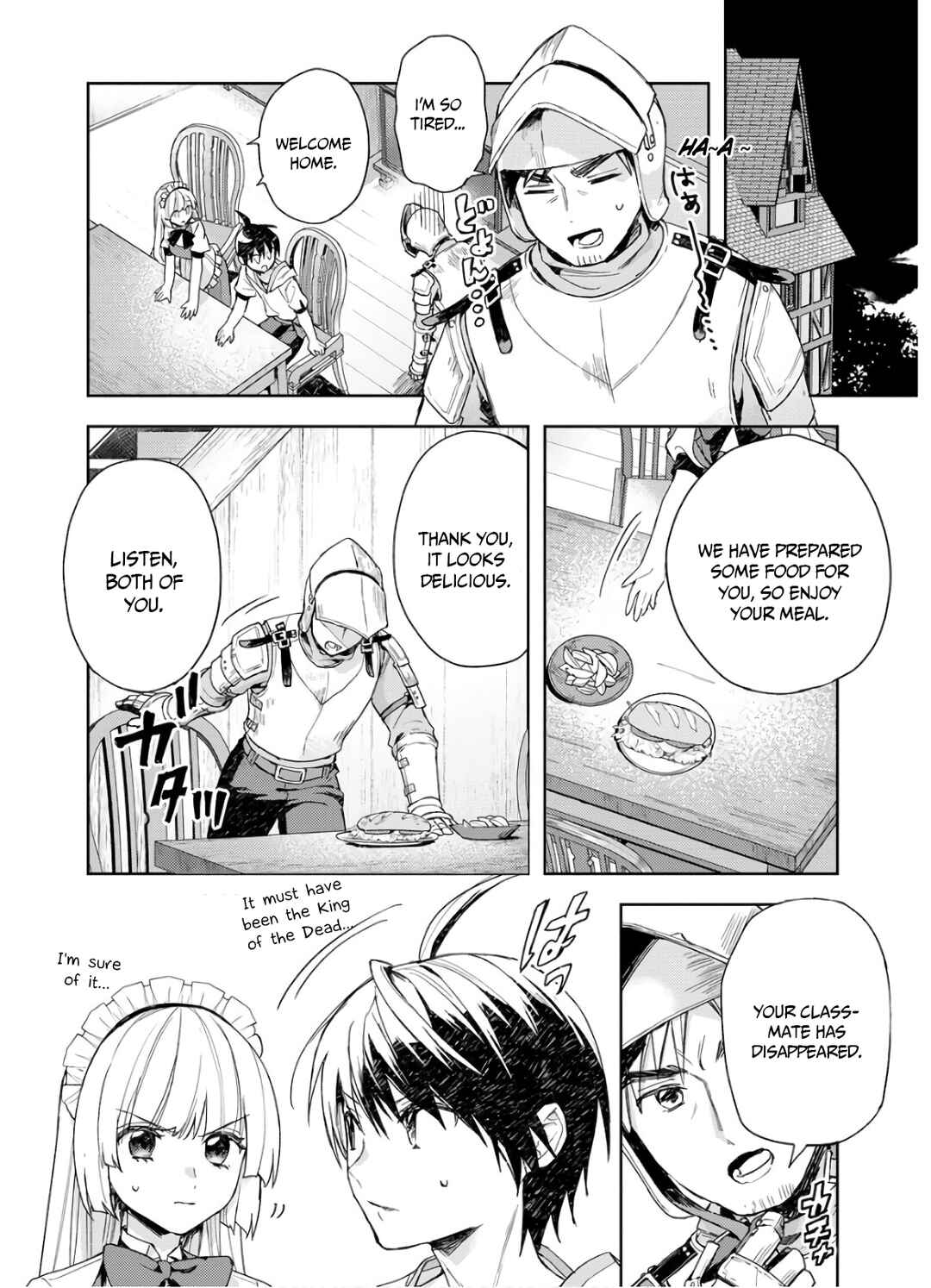 Page 8 Chapter 6 Shitennou Sai Jakudatta Ore. Tensei Shitanode Heionna Seikatsu wo Nozomu