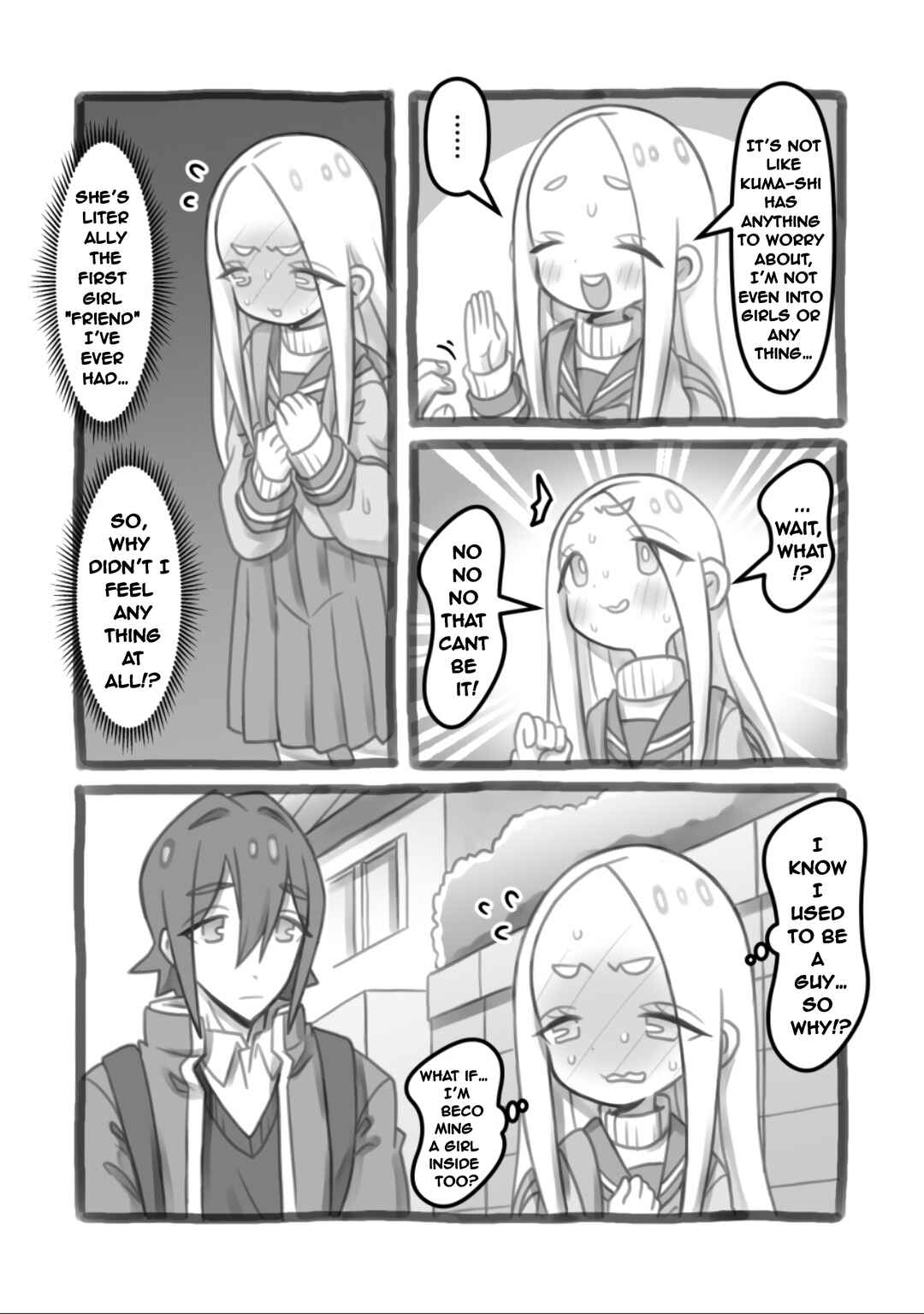 Page 3 Chapter 8 I Can’t Believe Yours Truly Turned Into a Girl.
