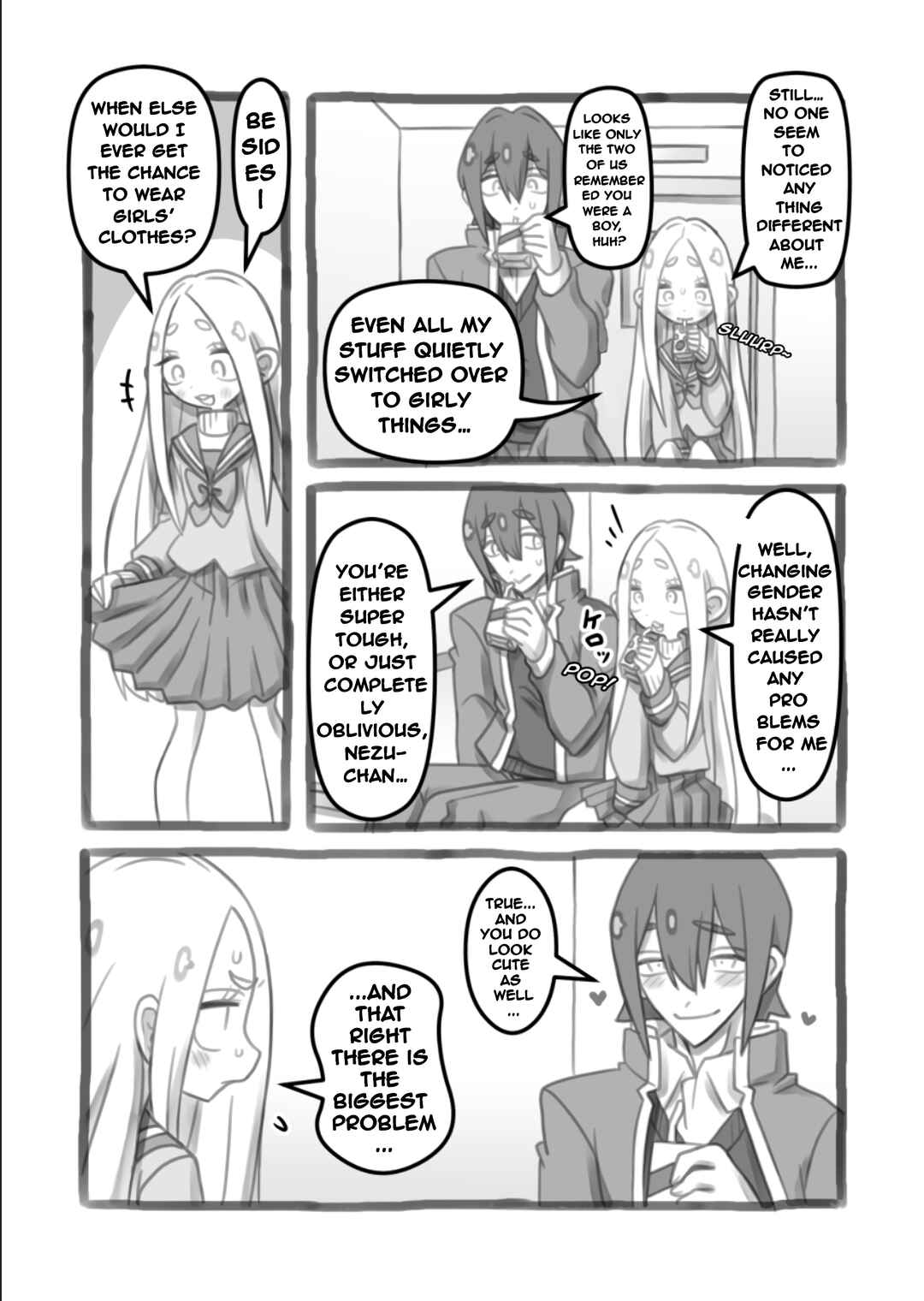 Page 2 Chapter 3 I Can’t Believe Yours Truly Turned Into a Girl.