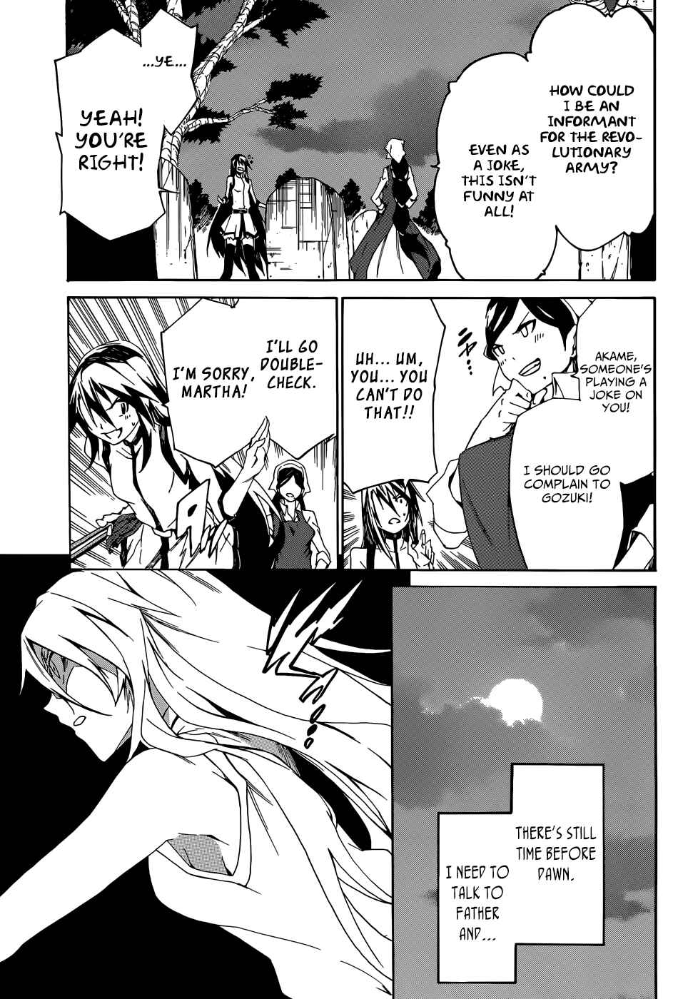 Page 16 Chapter 4 Akame ga KILL! Zero