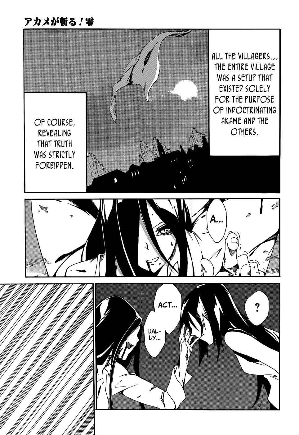Page 25 Chapter 4 Akame ga KILL! Zero