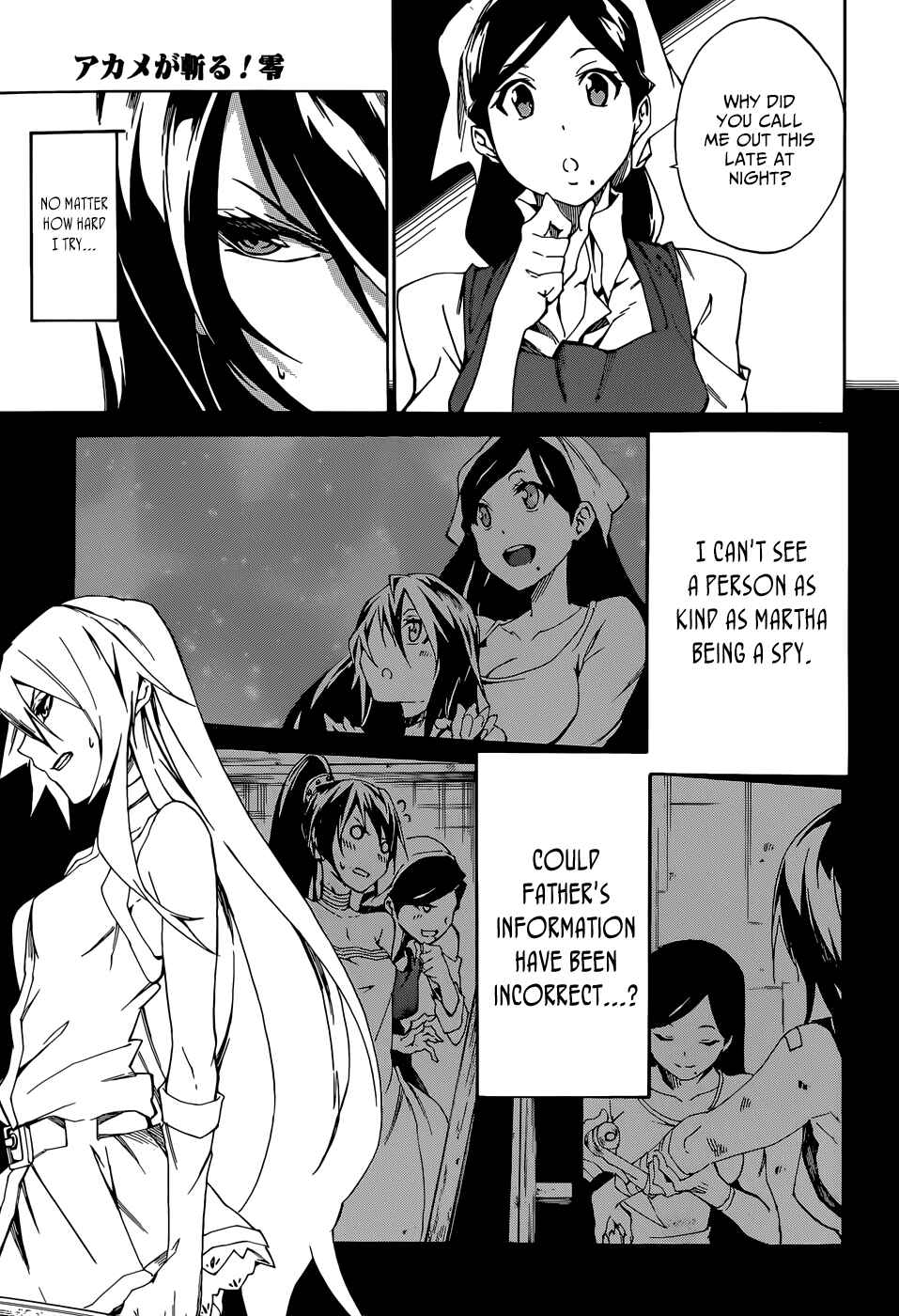 Page 4 Chapter 4 Akame ga KILL! Zero